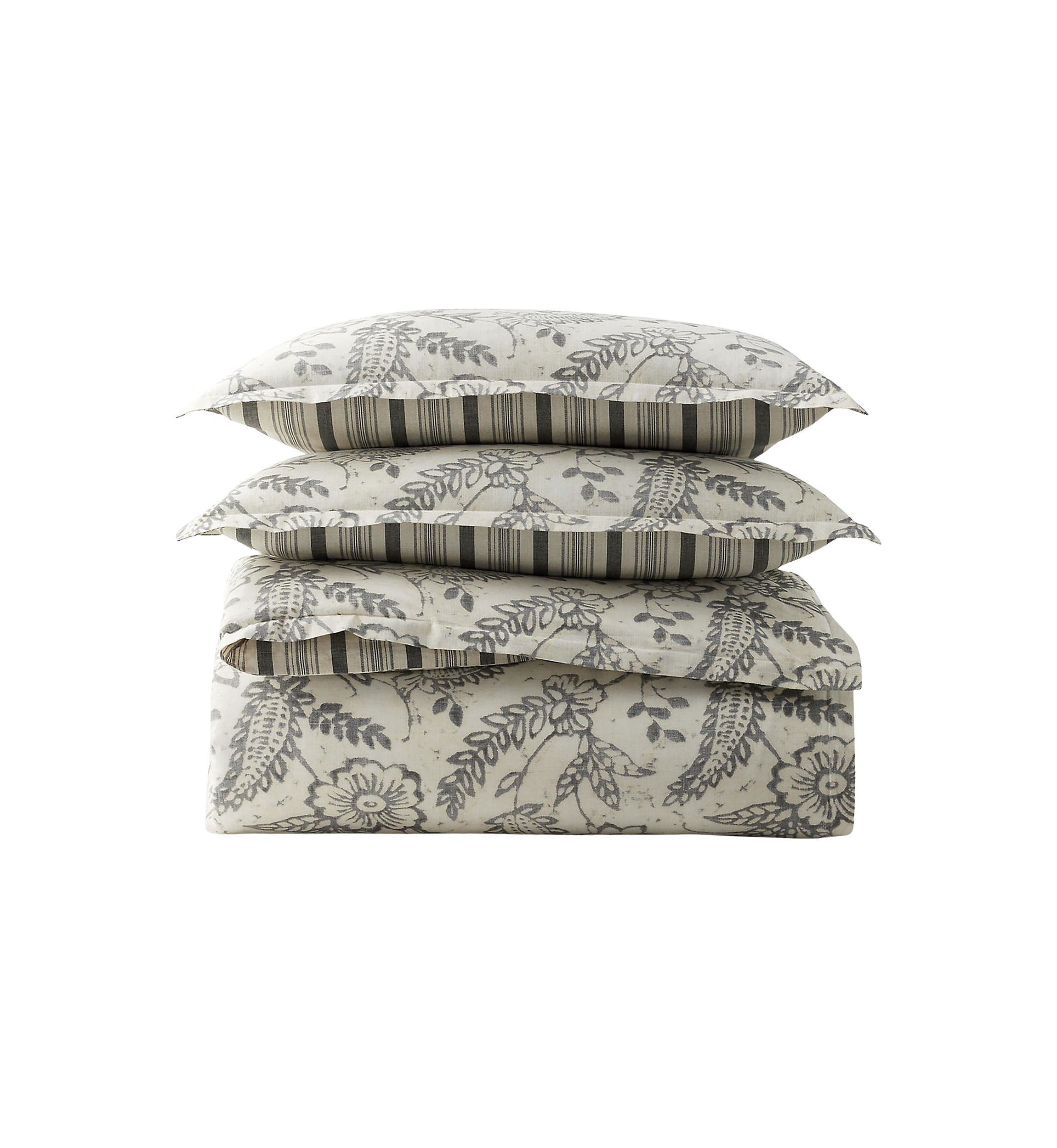 Sara Floral Paisley King Comforter Set