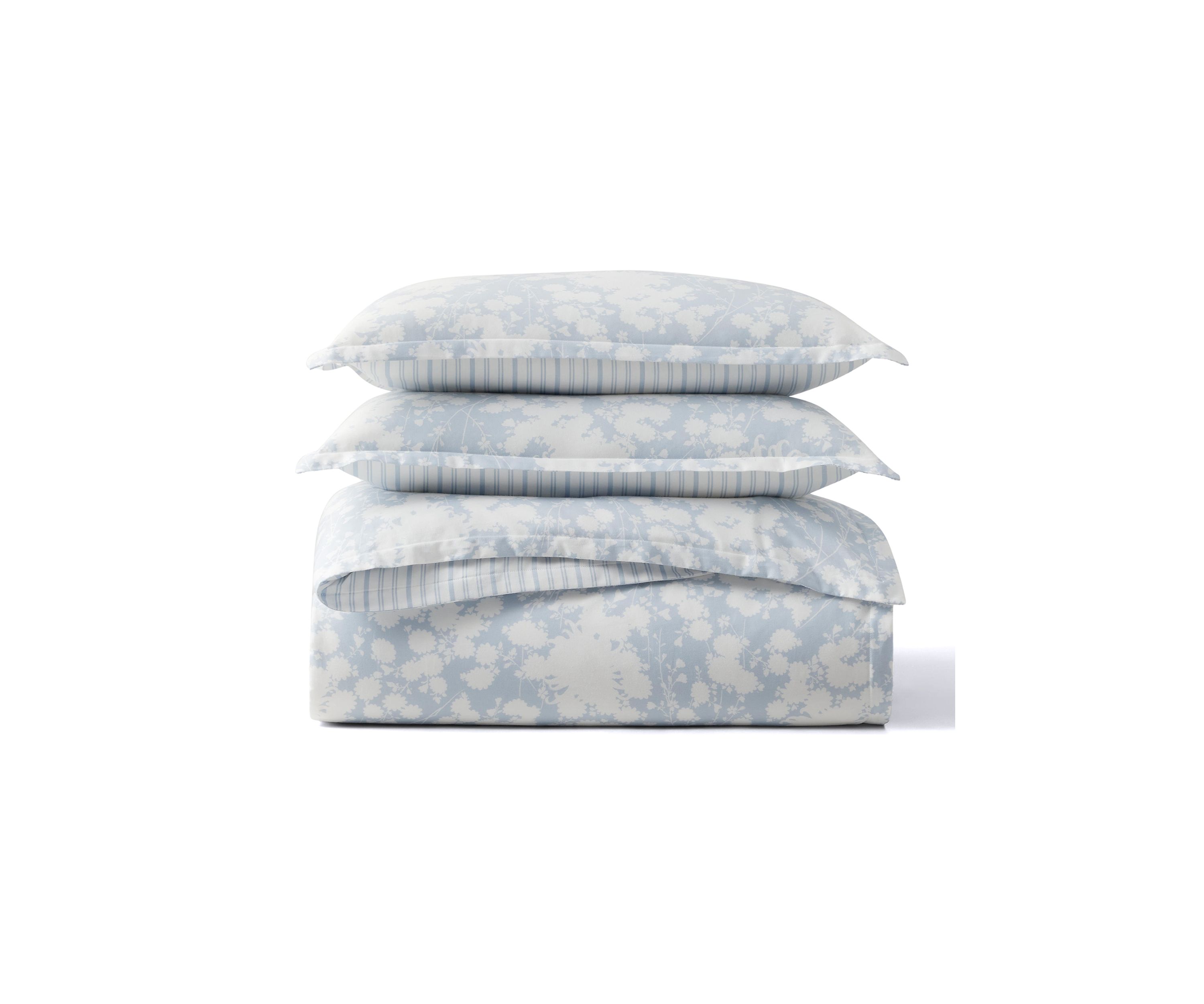 Alice Floral Cotton Sateen King Comforter Set