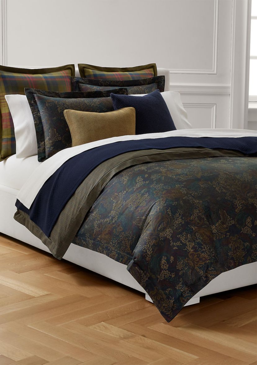 Henry Cotton Sateen Reversible Duvet Cover Set
