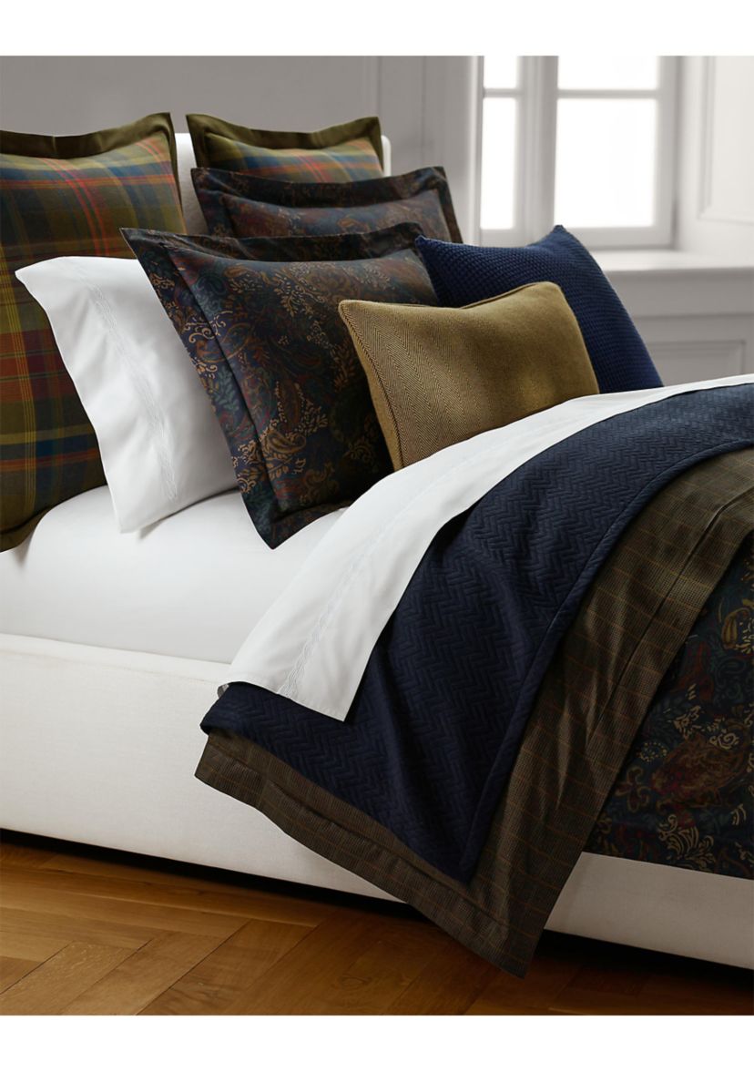 Henry Cotton Sateen Reversible Duvet Cover Set
