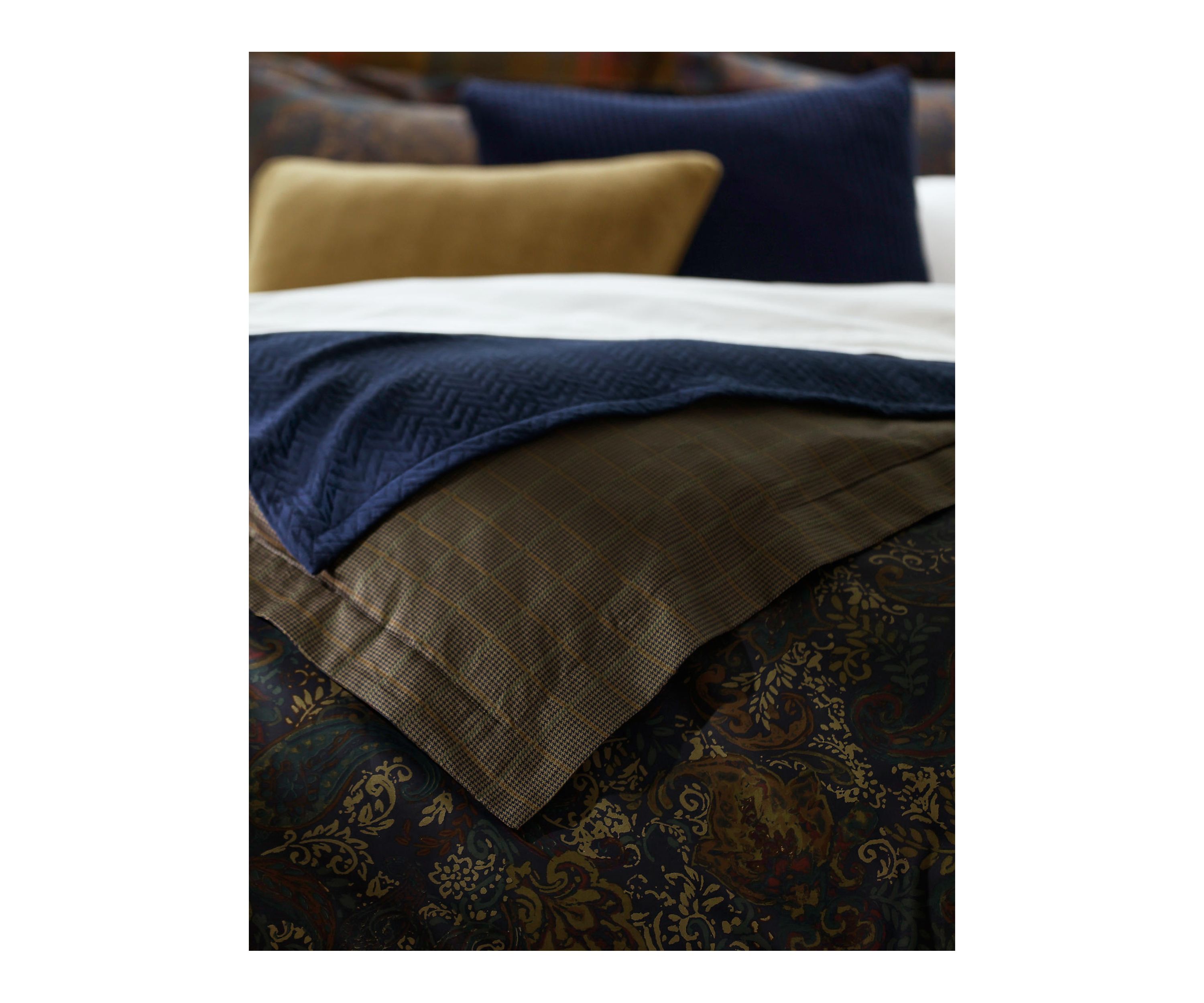 Henry Cotton Sateen Reversible Duvet Cover Set