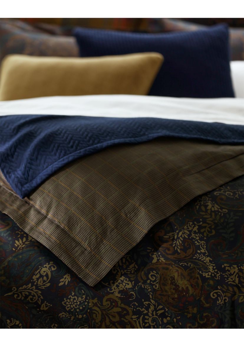 Henry Cotton Sateen Reversible Duvet Cover Set