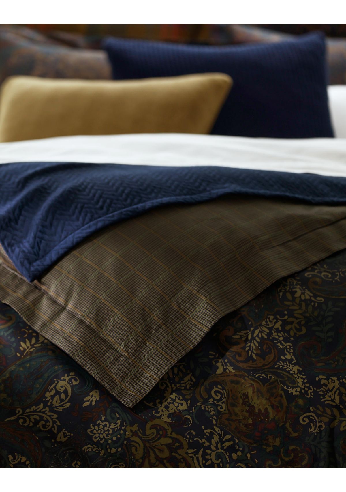 Henry Cotton Sateen Reversible Duvet Cover Set