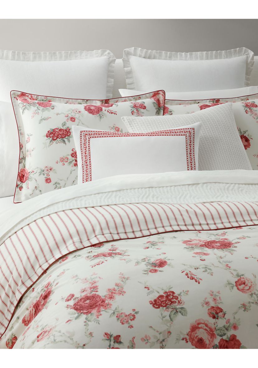 Marris Vintage-Inspired Cotton Throw Pillow