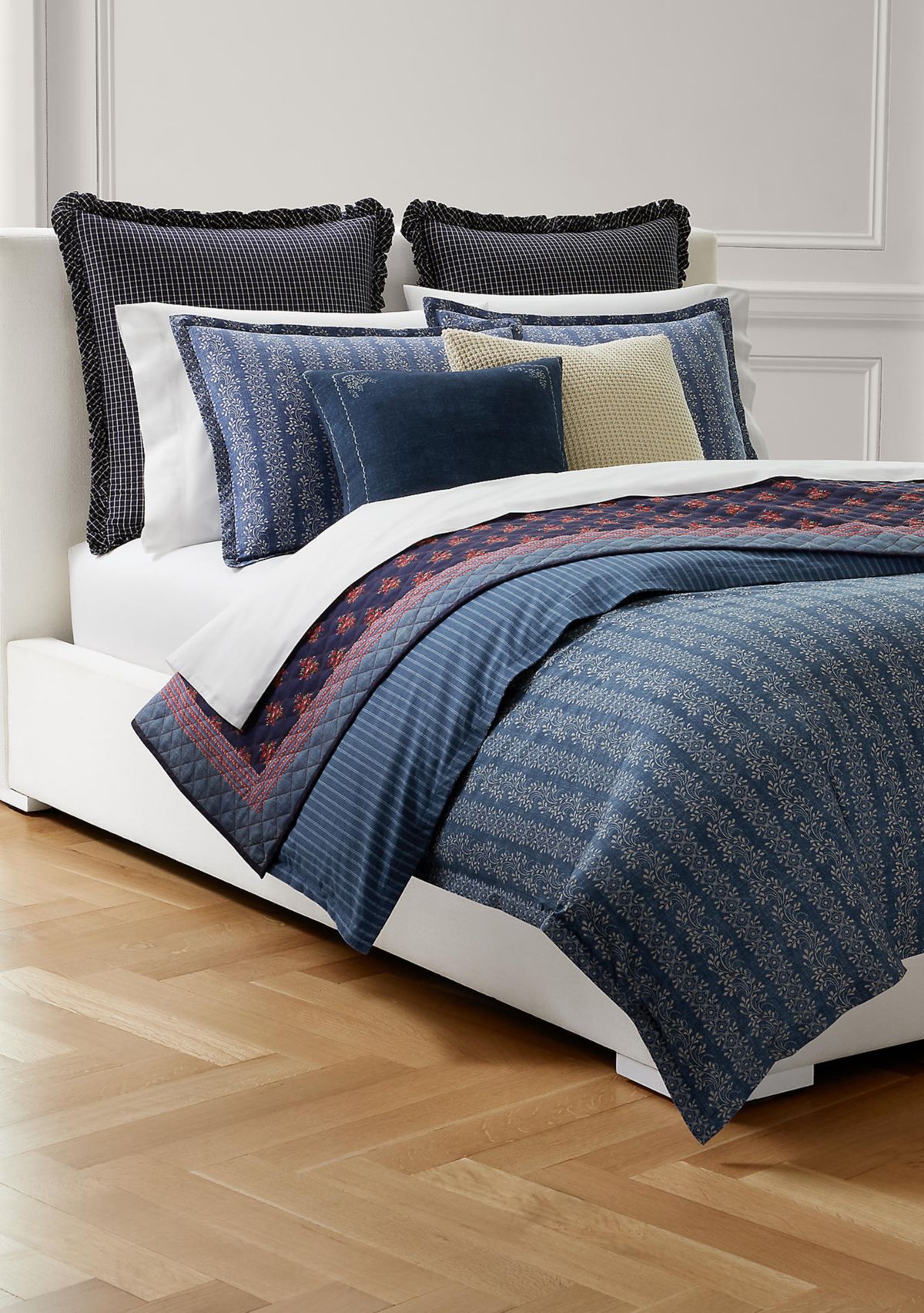 Gena Soft Cotton Reversible Comforter Set
