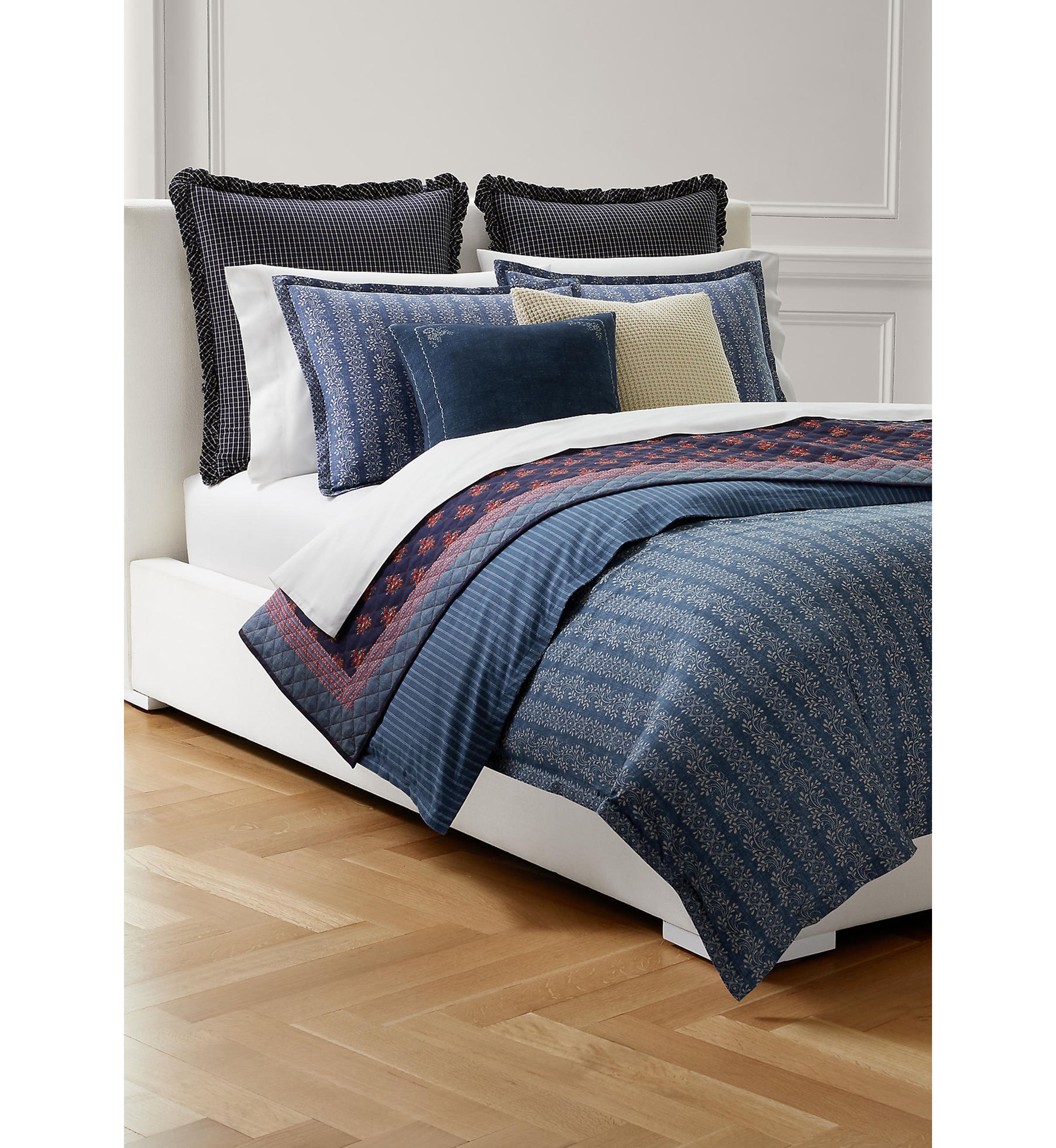 Gena Soft Cotton Reversible Comforter Set