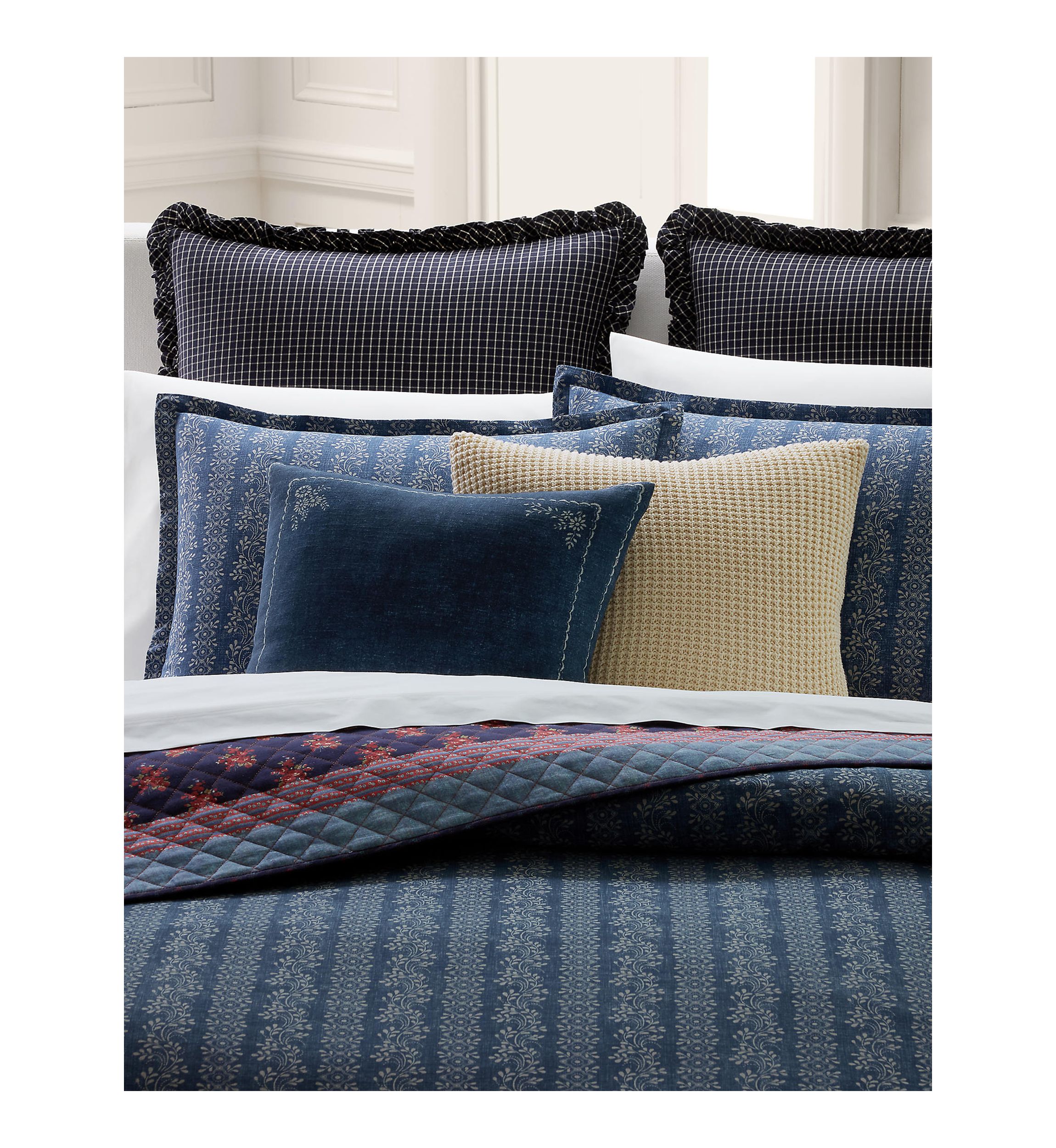 Gena Soft Cotton Reversible Comforter Set