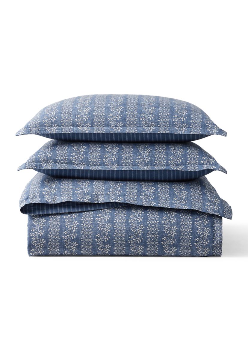 Gena Soft Cotton Reversible Comforter Set