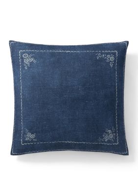 Griffin Washed Cotton Throw Pillow