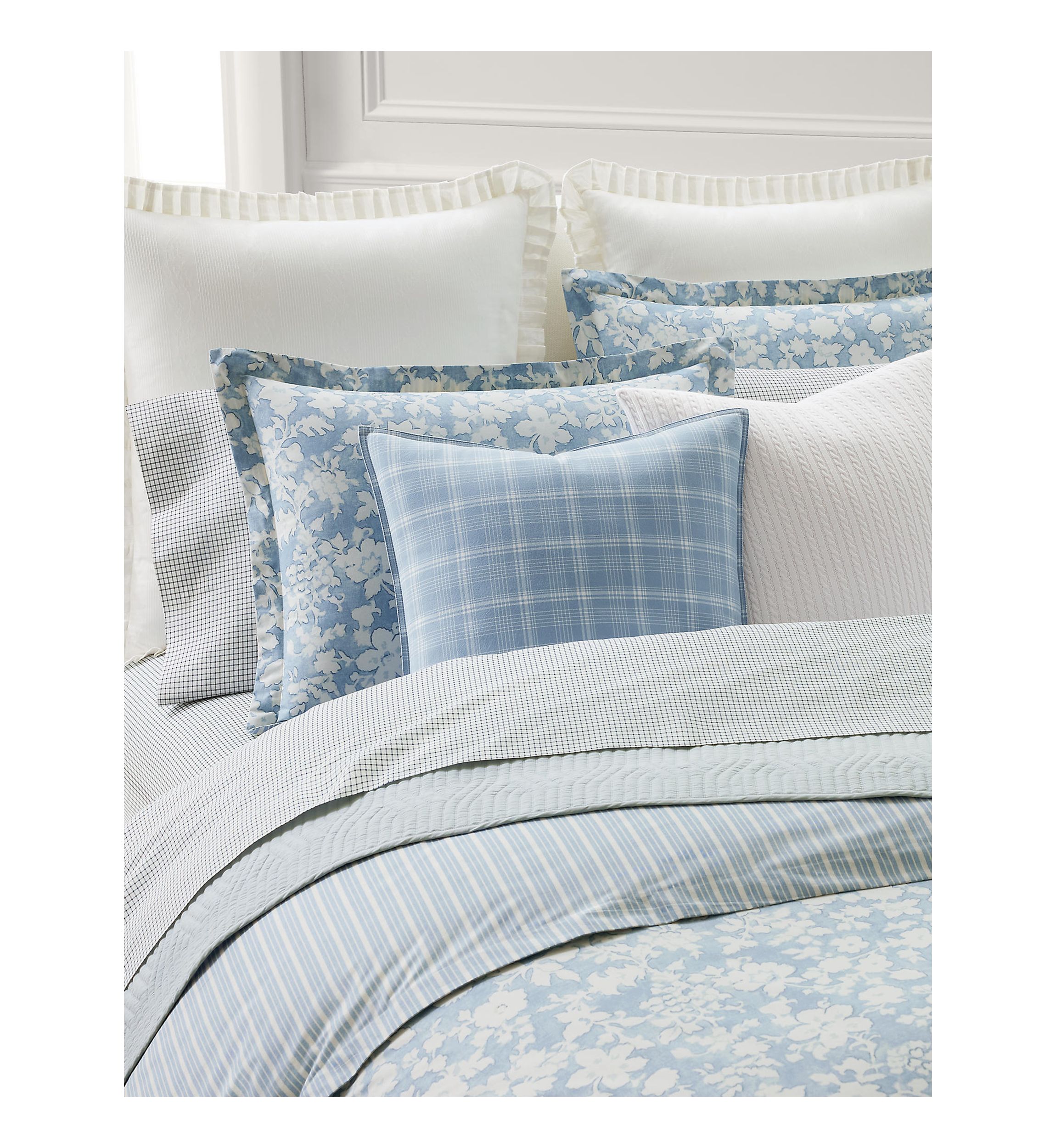 Maisie Cotton Throw Pillow