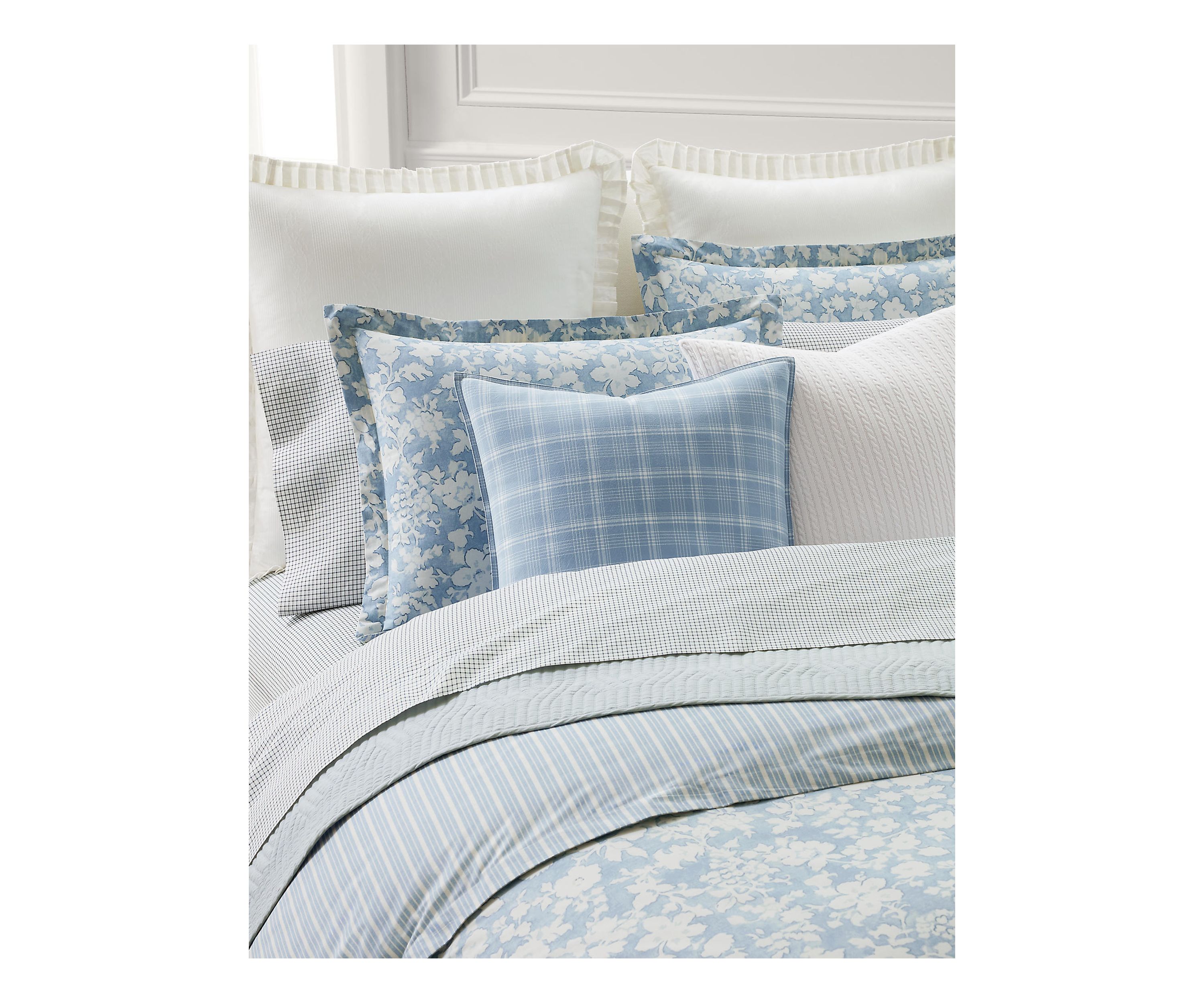 Maisie Cotton Throw Pillow