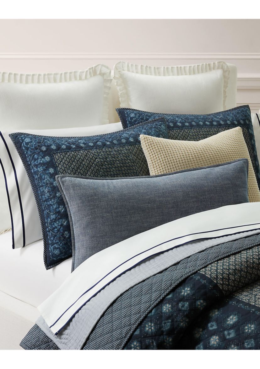 Becket Diamond-Stitched Cotton Quilt