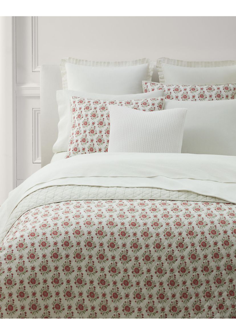 Maren Cotton Diamond-Stitch Quilt