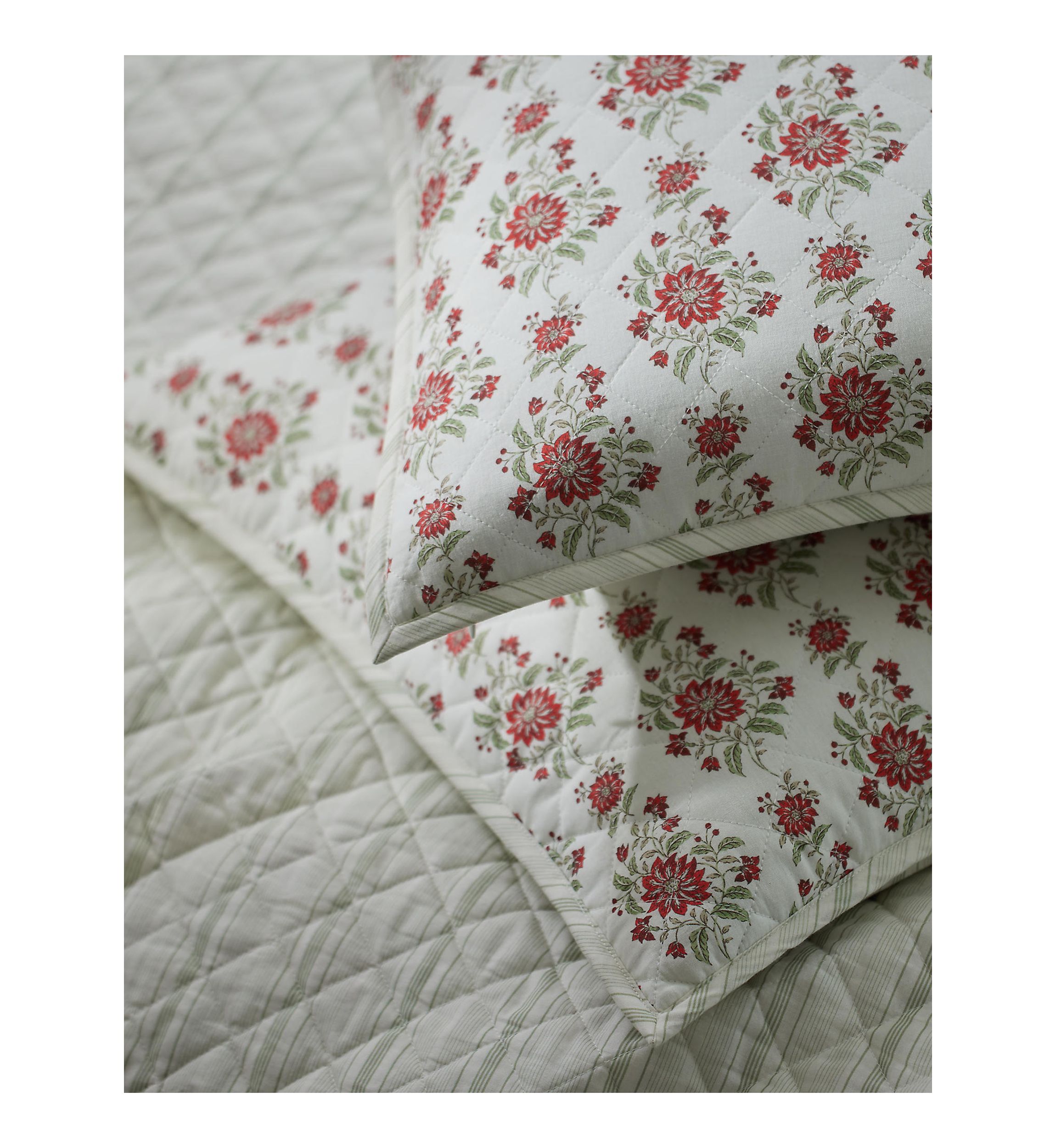 Maren Cotton Diamond-Stitch Sham