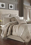 4 Piece Beaumont Champagne California King Comforter Set