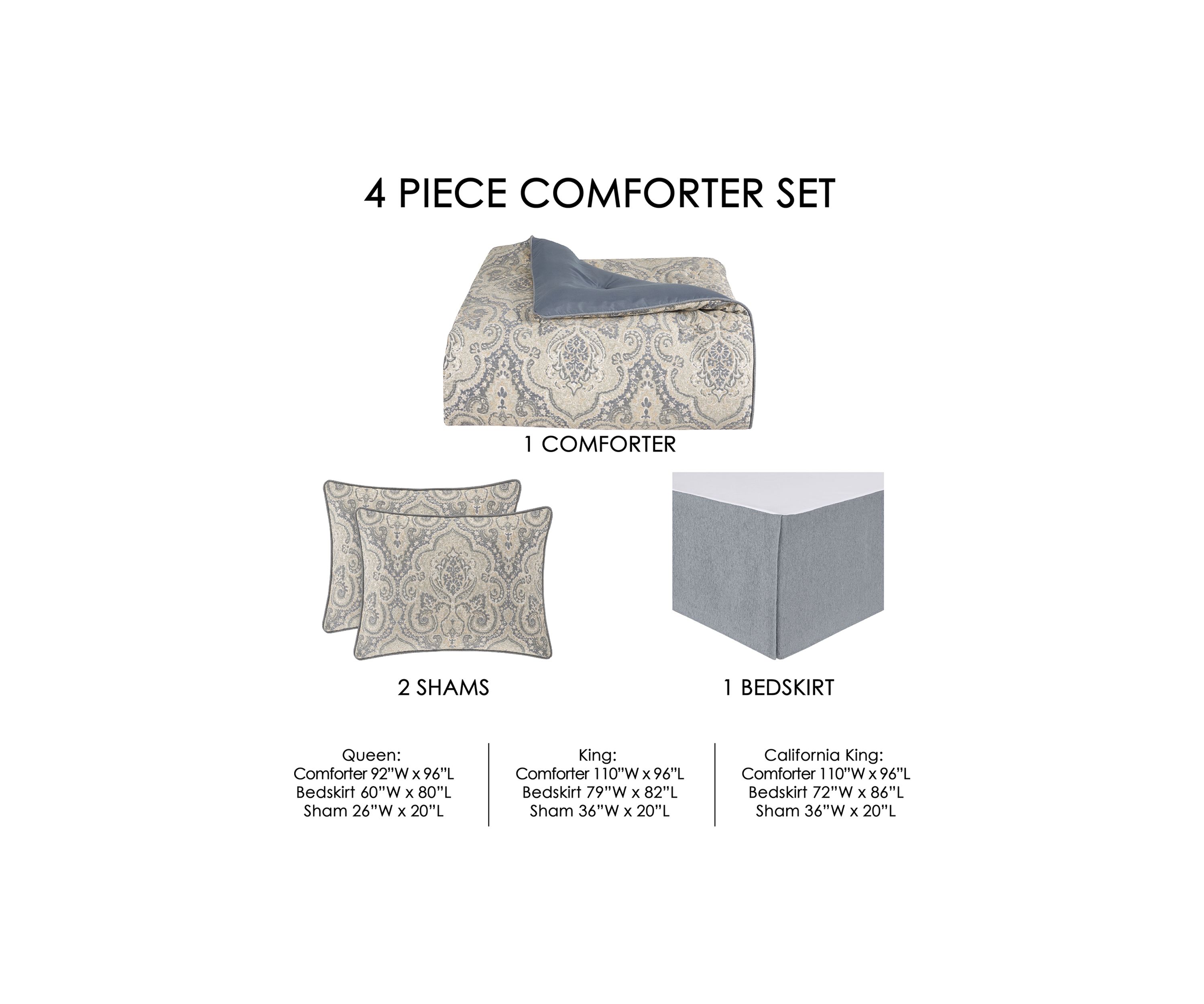  Aidan Spa Comforter Set 