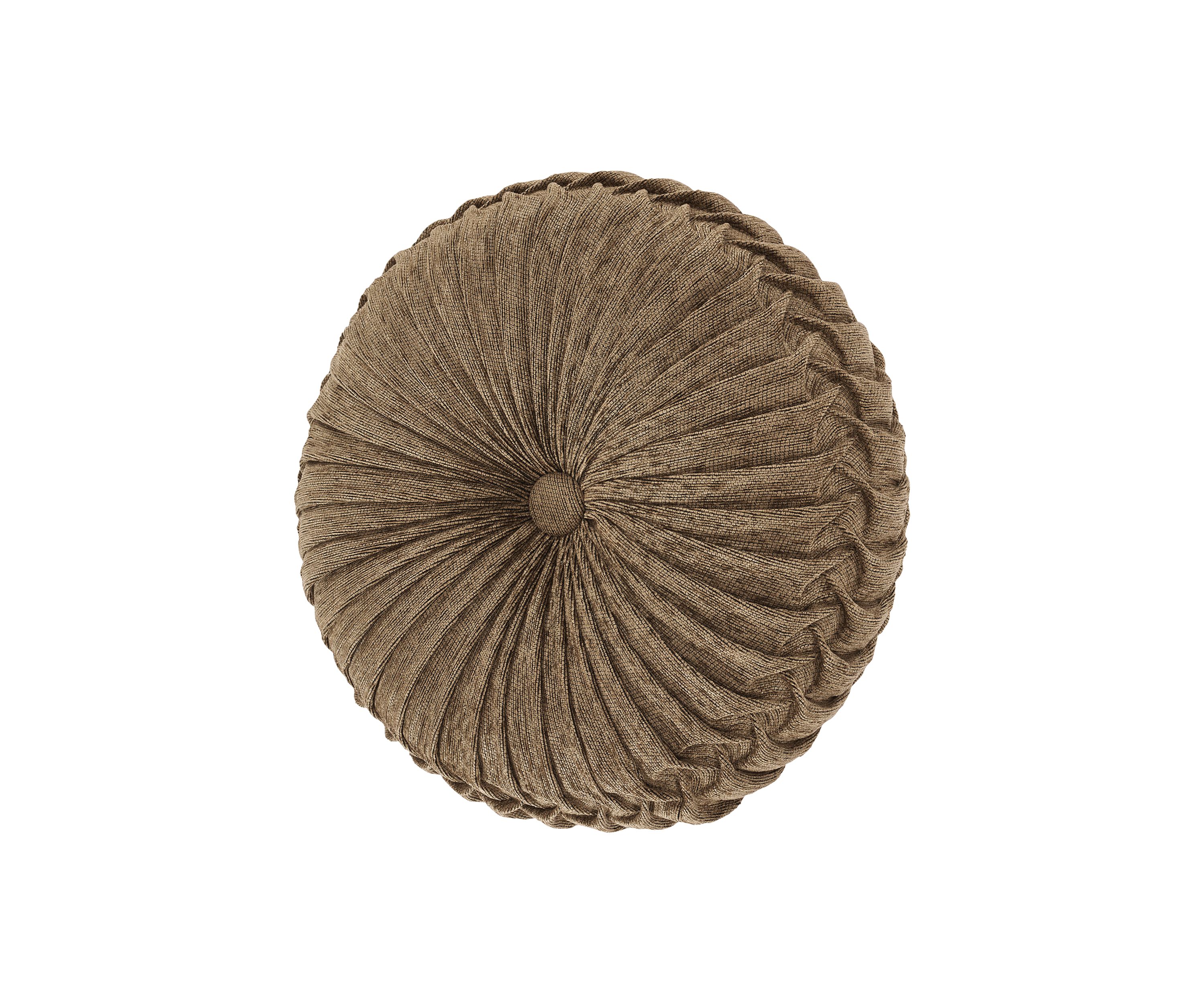 DORSET TUFT ROUND PLLW:13.5 13.5:BEIGE