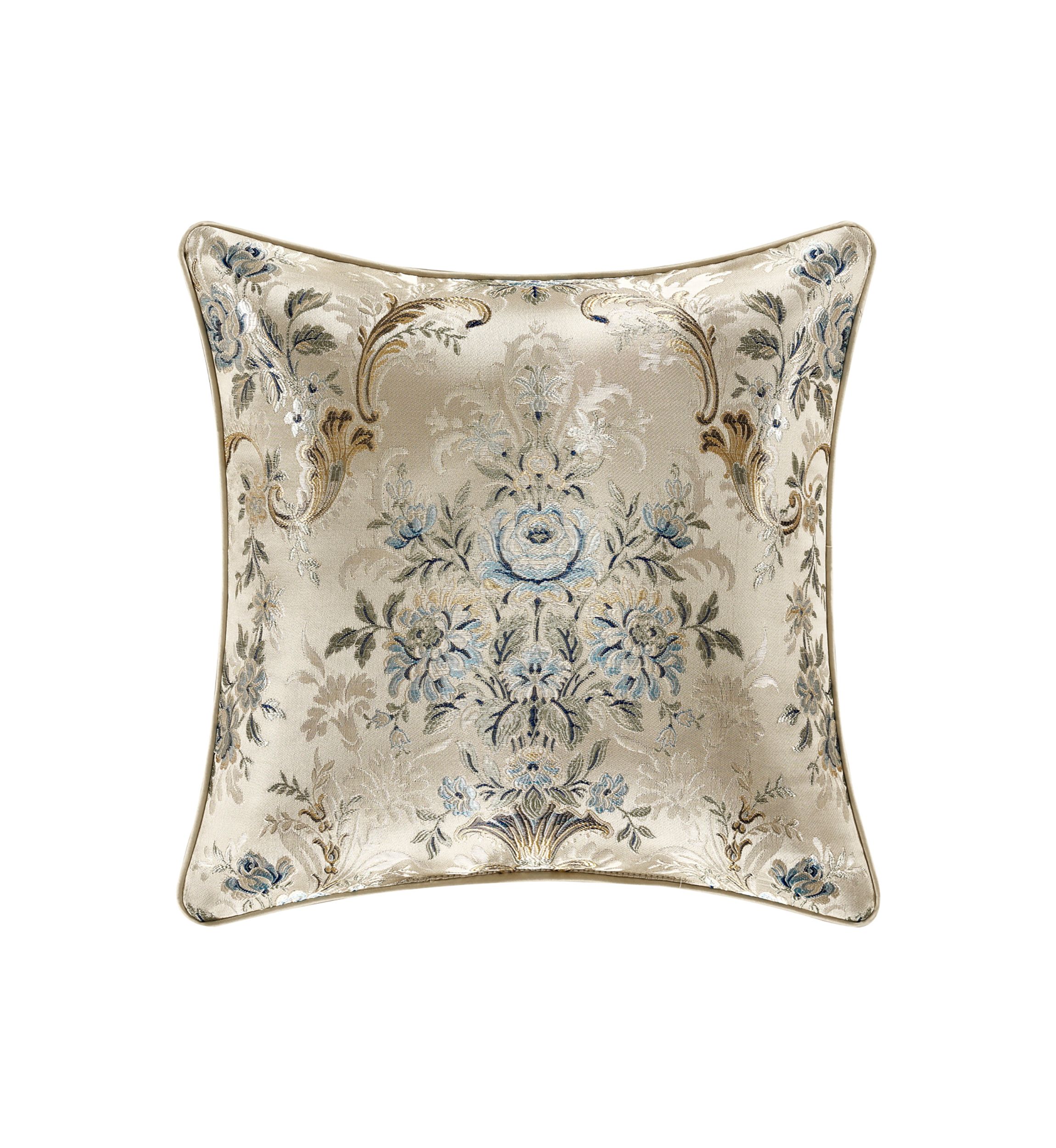 Jacqueline 18" Square Decorative Throw Pillow