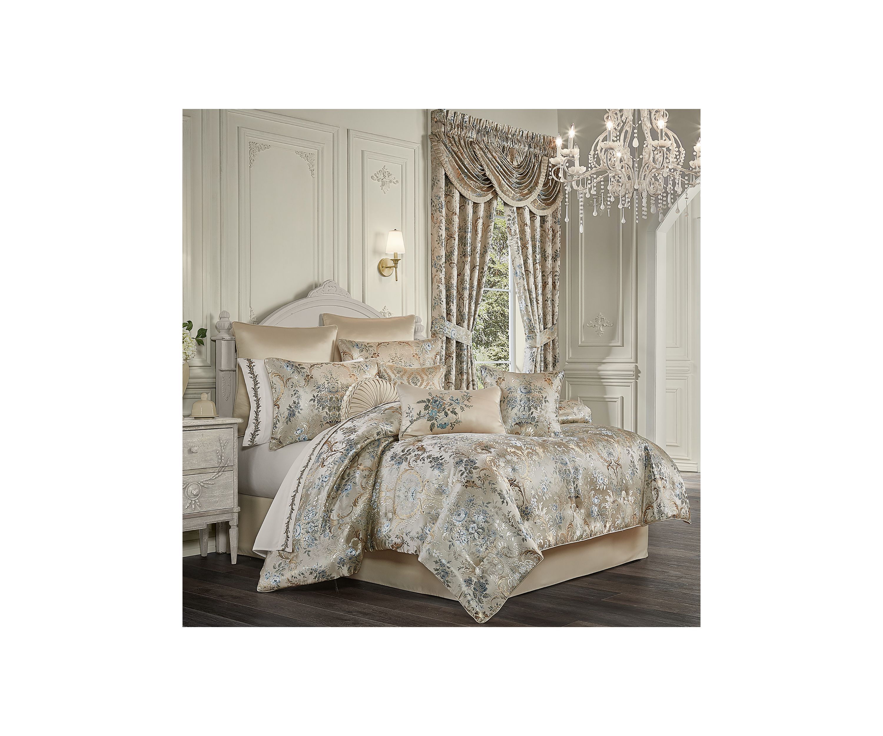 Jacqueline 18" Square Decorative Throw Pillow