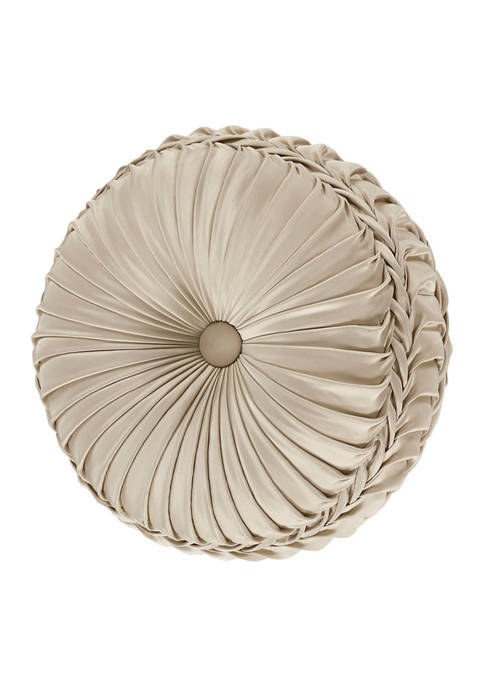 J Queen New York Jacqueline Ivory Tufted Round