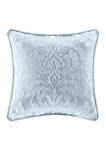 Malita Powder Blue 18 Inch Square Decorative Throw Pillow