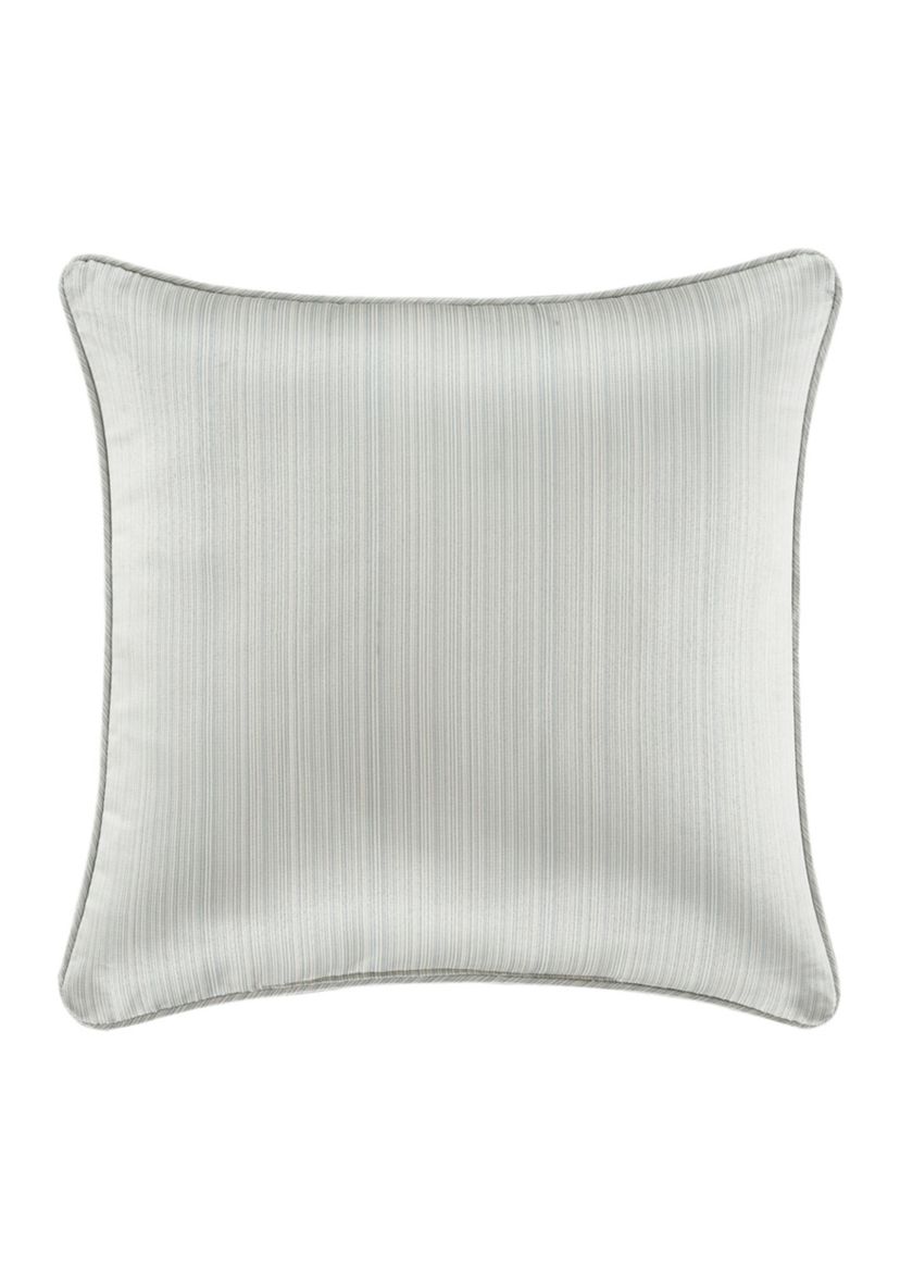 Nouveau 18" Square Embellished Decorative Throw Pillow