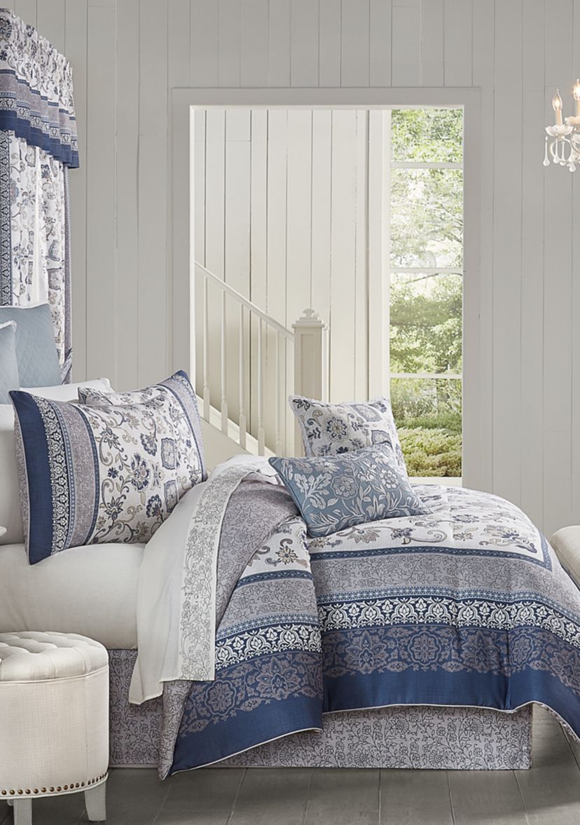 Chelsea Blue 4pc. Comforter Set