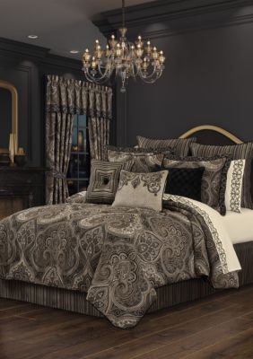 J. Queen New York Weston - Blue Queen 4pc. Comforter Set