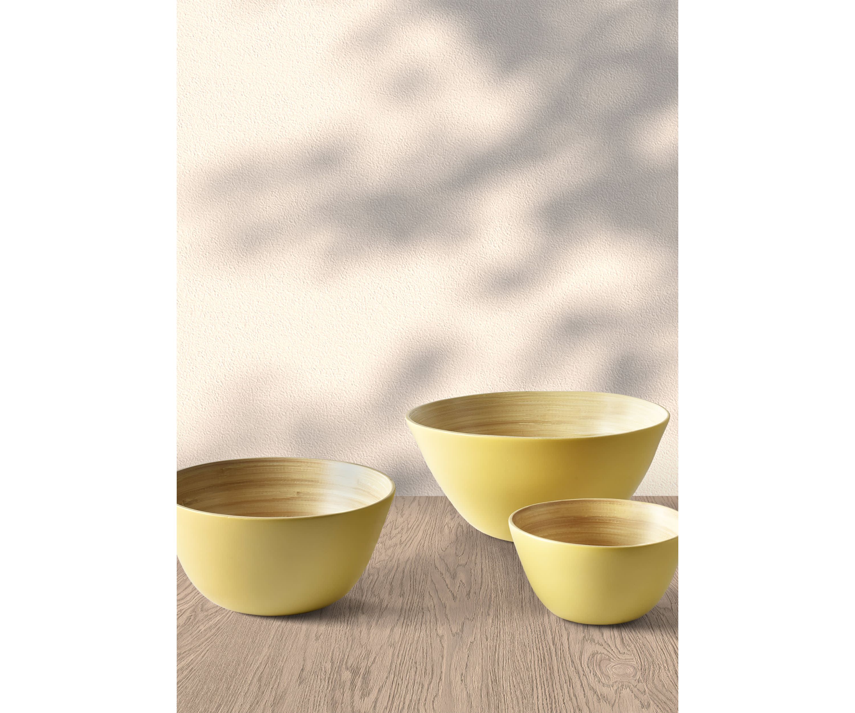 Tropics Bamboo Bowl 3Pc. Set
