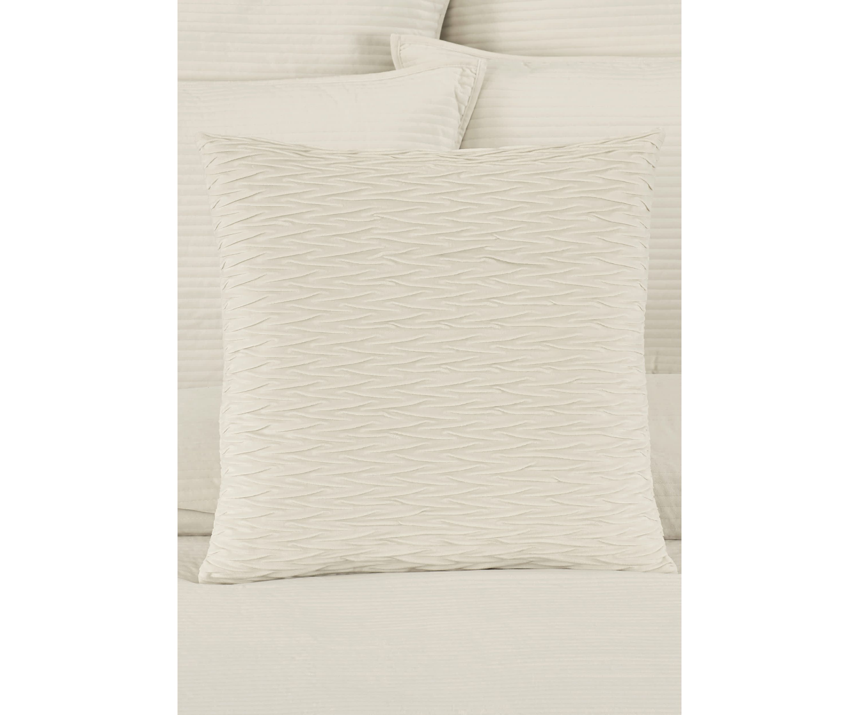 Townsend Ripple Pillow 20" Square Decorative Throw Pillow Cover