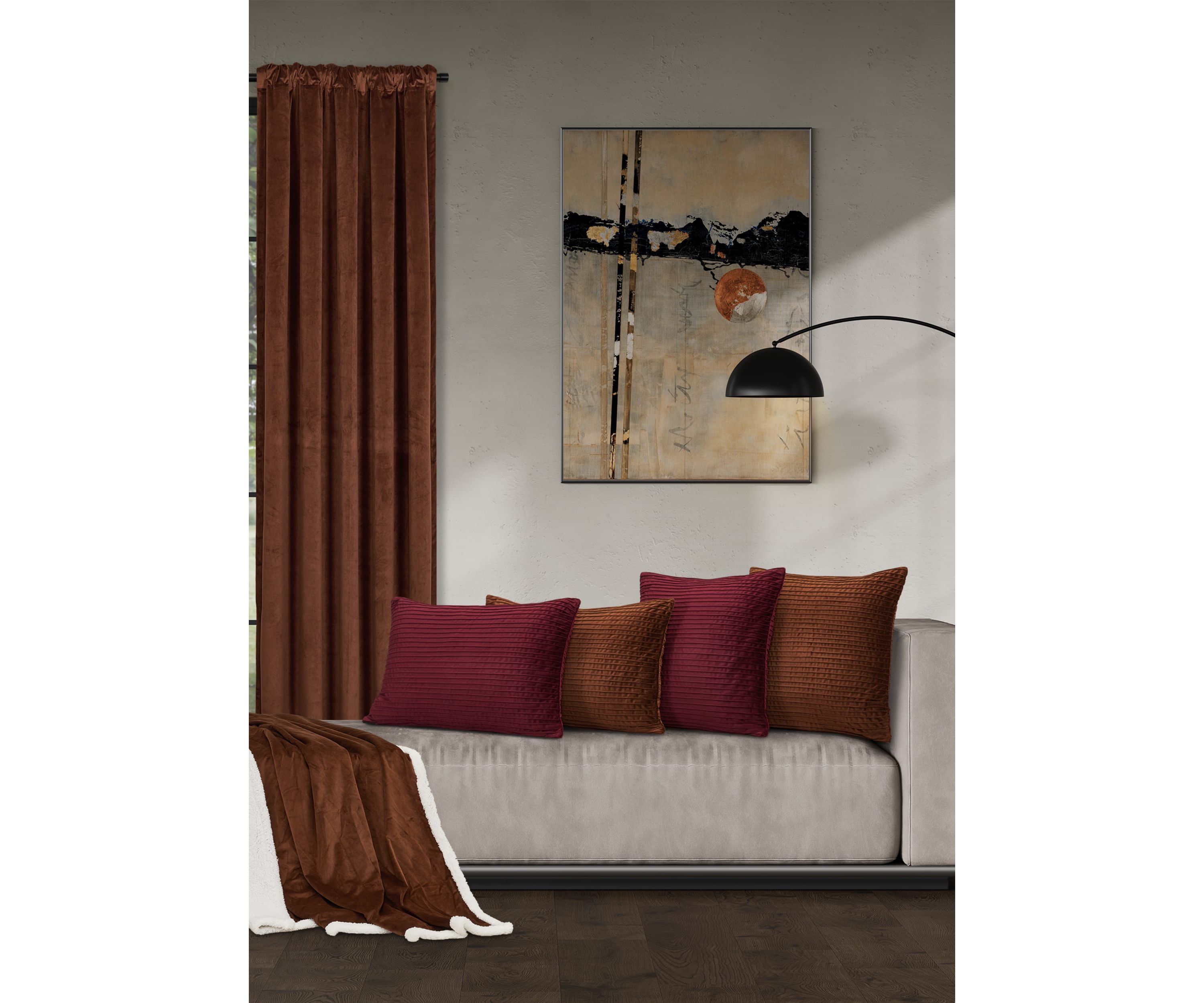 Townsend Straight Pillow Lumbar Decorative Throw Pillow Cover
