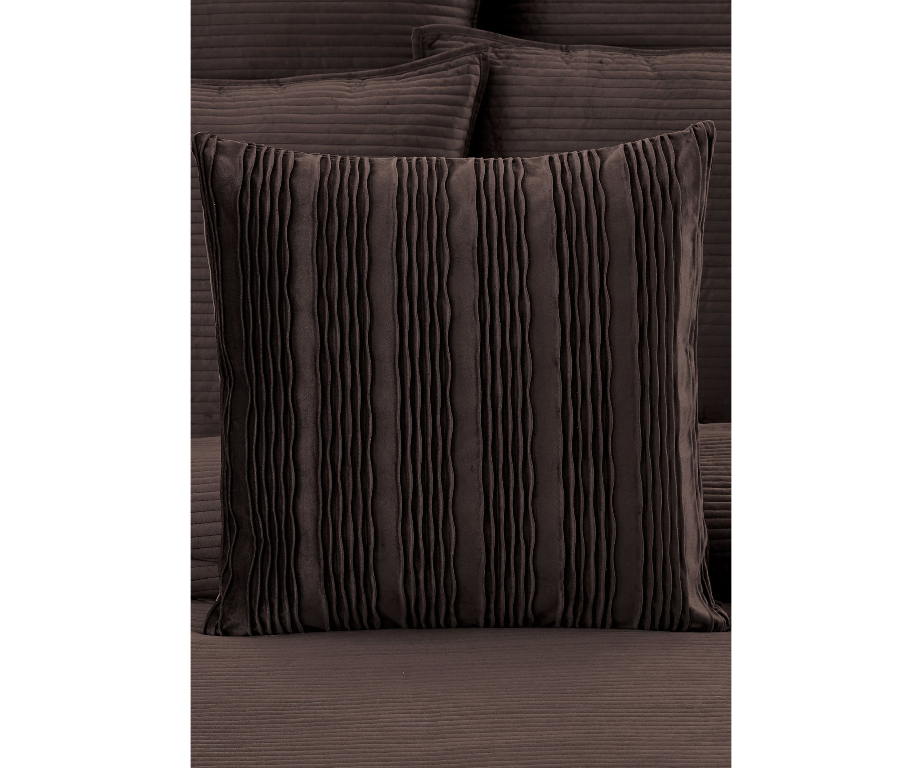 Townsend Wave Pillow 20" Square Decorative Throw Pillow Cover