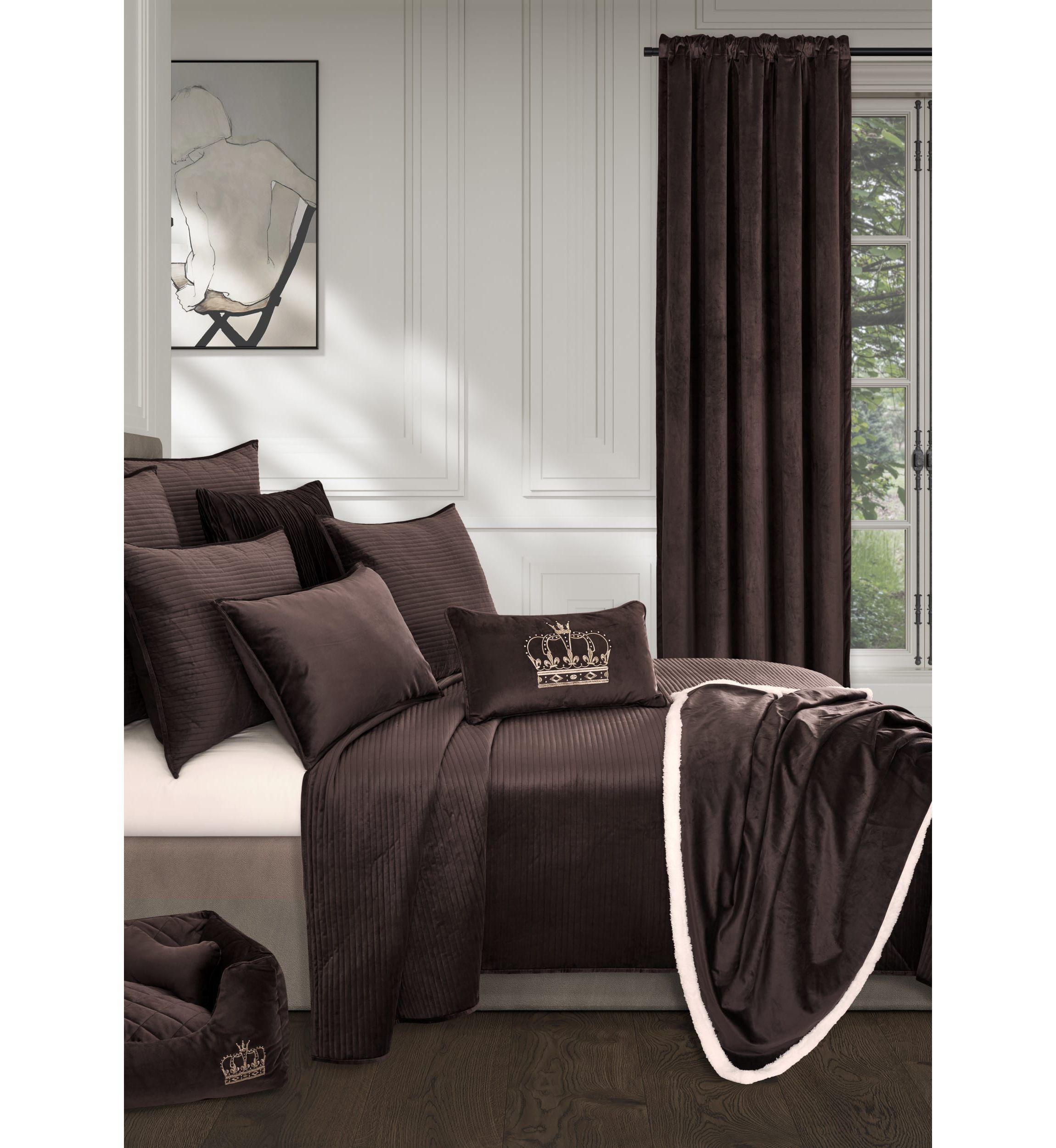 Townsend Tufted Round Decorative Throw Pillow