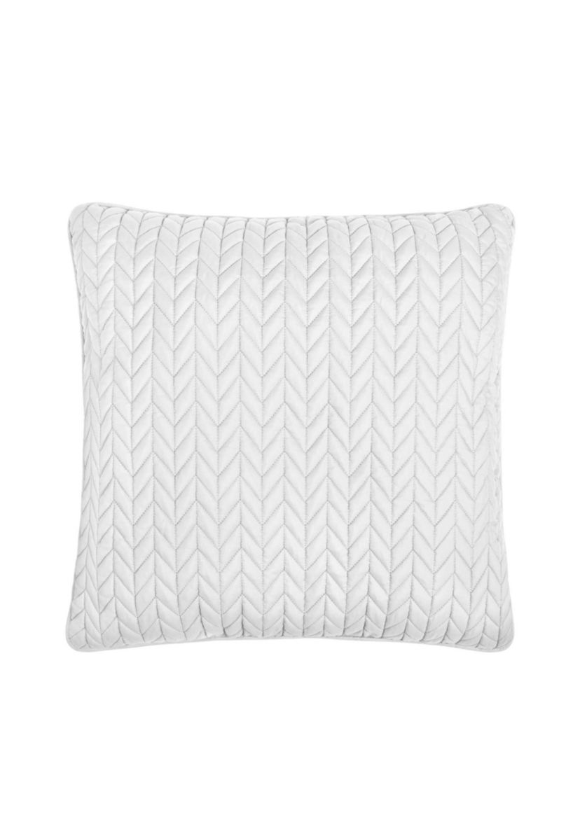 Cayman 20" Square Quilted Decorative Throw Pillow