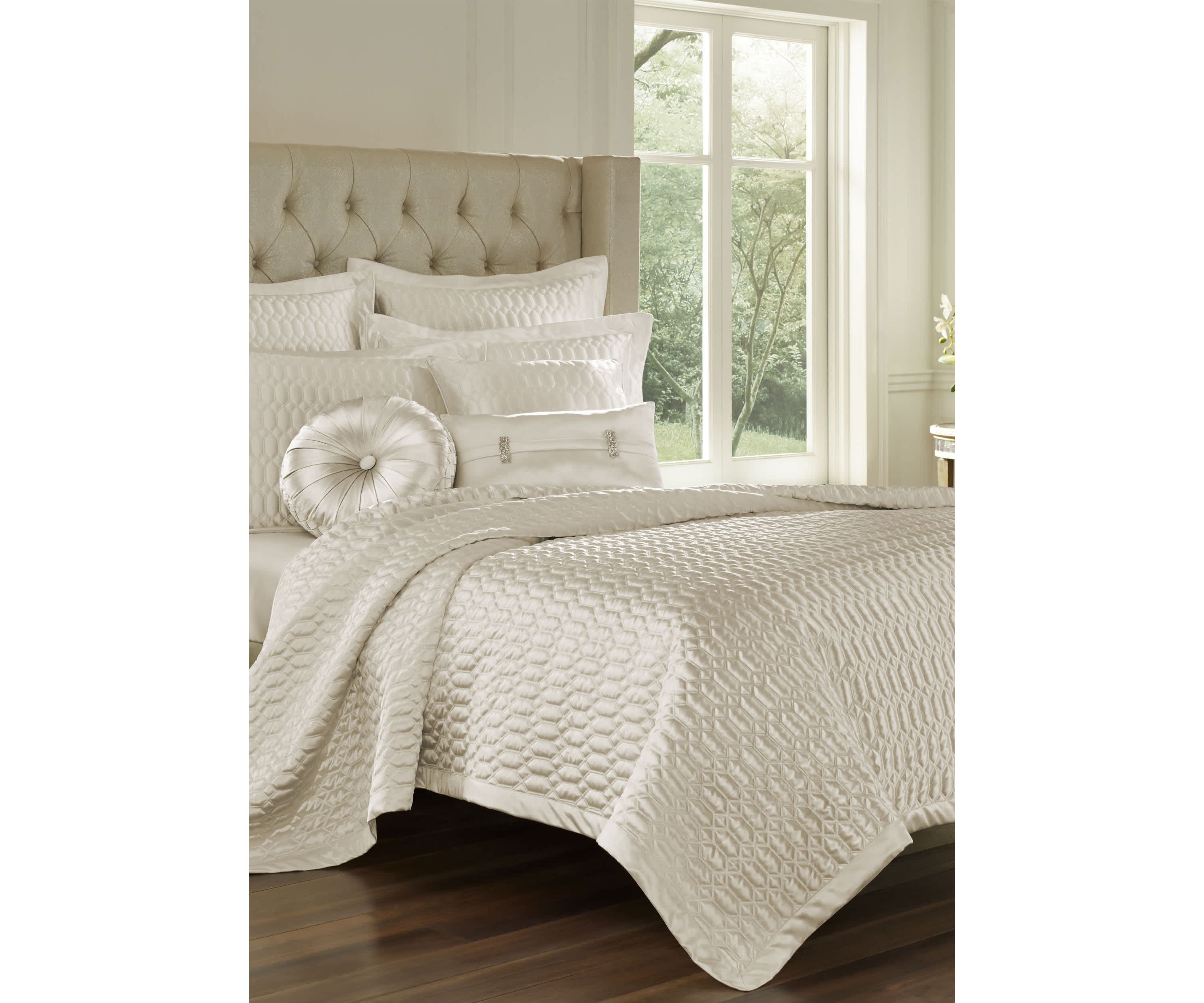 Satinique 20" Square Decorative Throw Pillow