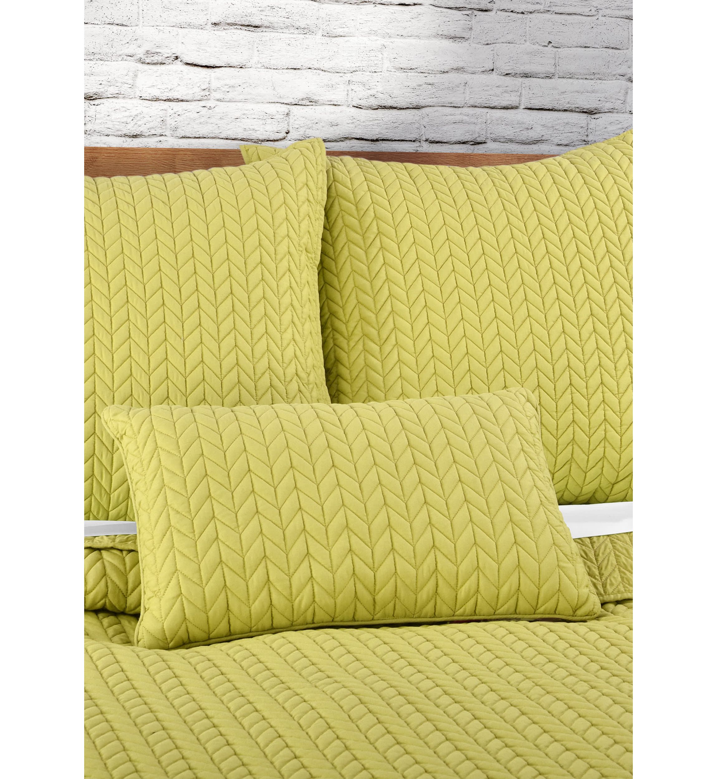 Cayman Quilted Boudoir Decorative Throw Pillow