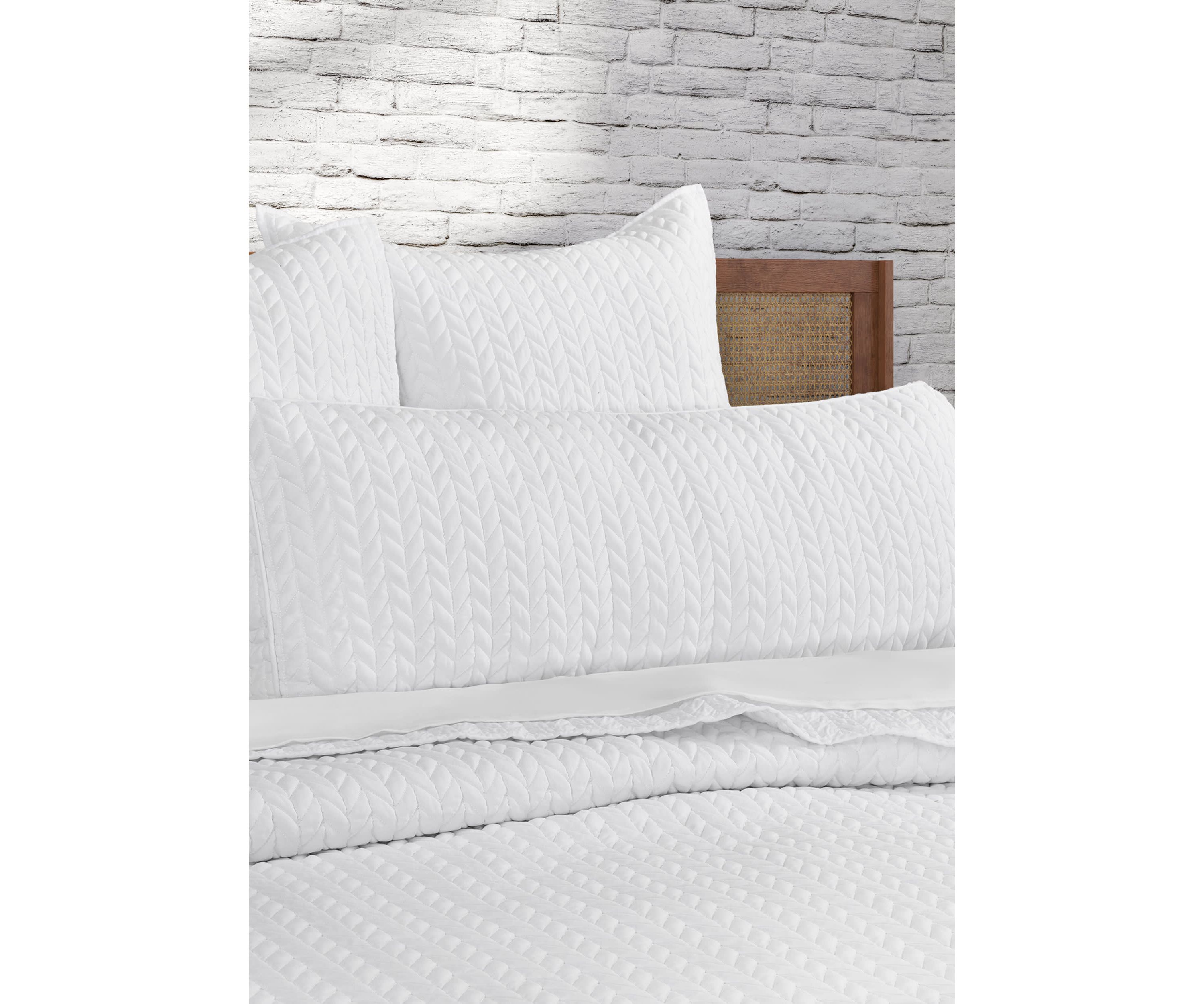Cayman Quilted Bolster Decorative Throw Pillow