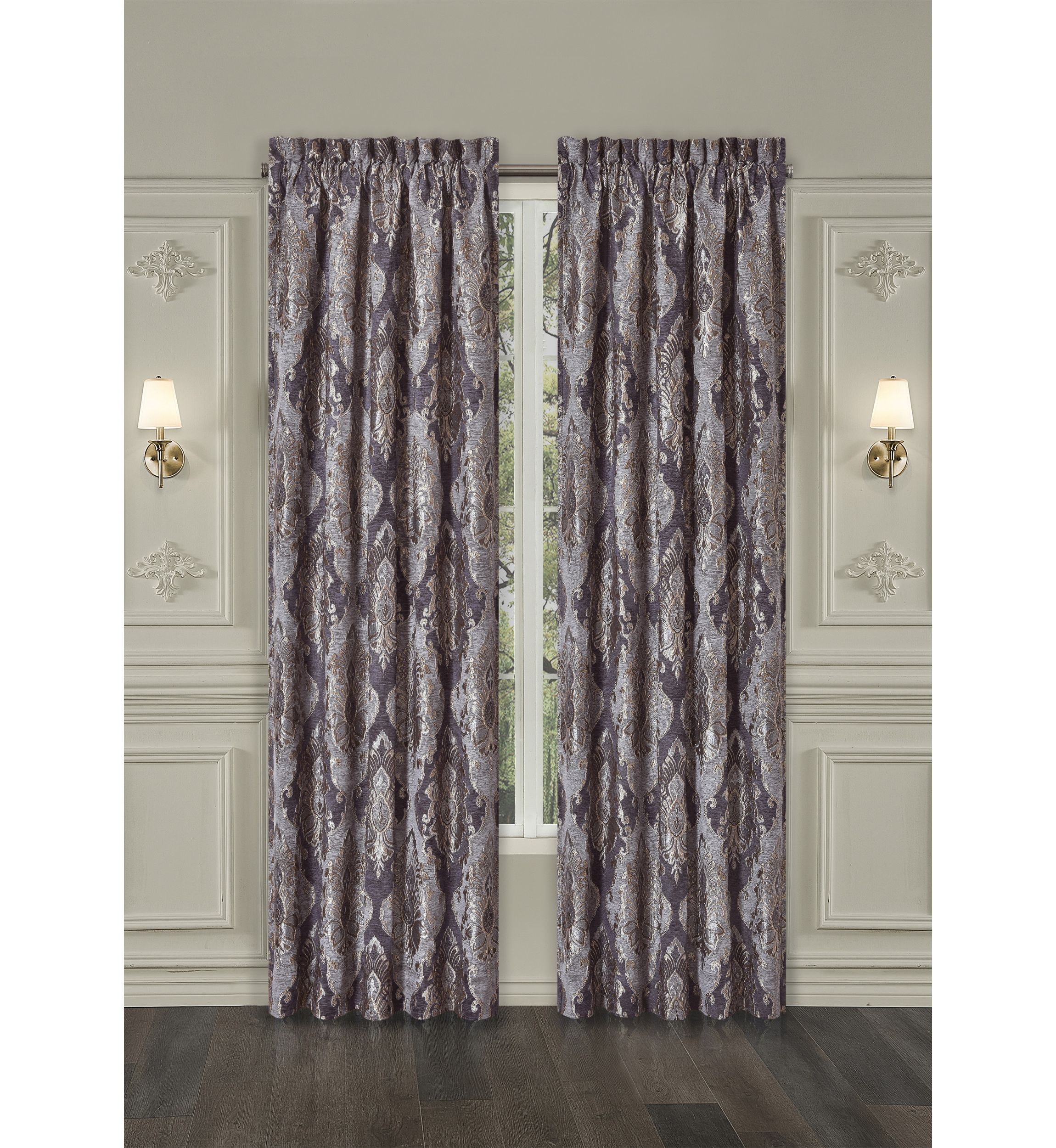 Dominique Drapery Panel Pair