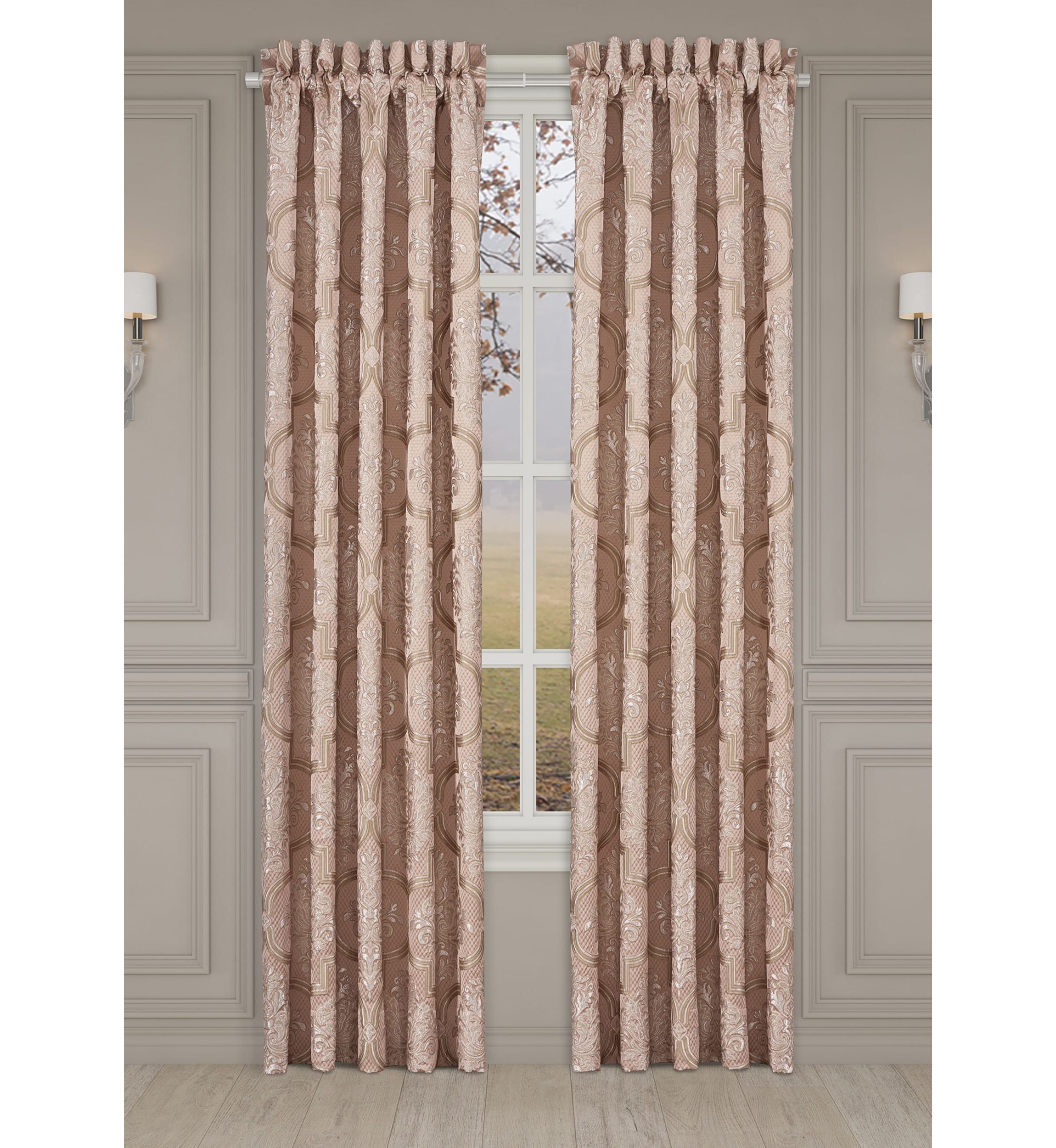 Rosewater Window Panel Pair