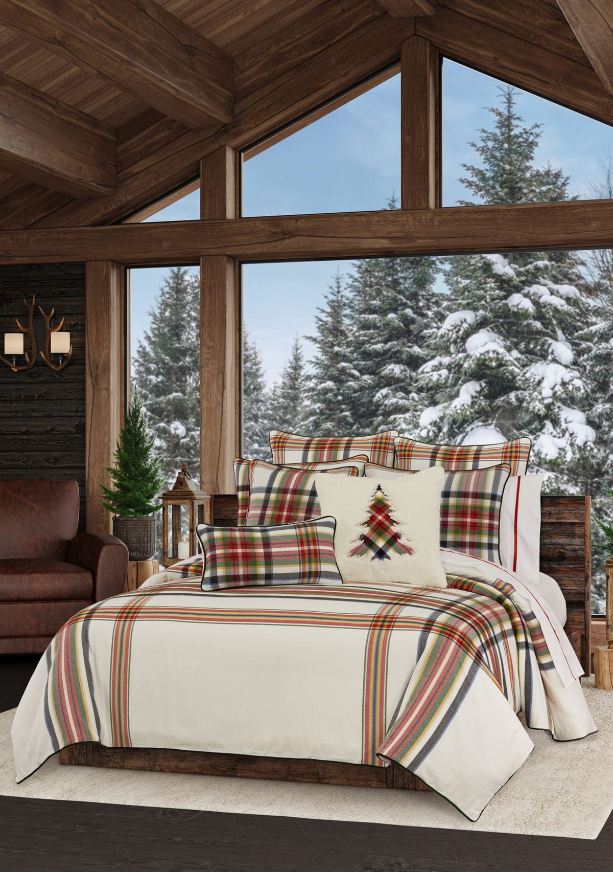 Christopher Plaid 3pc. Duvet Set