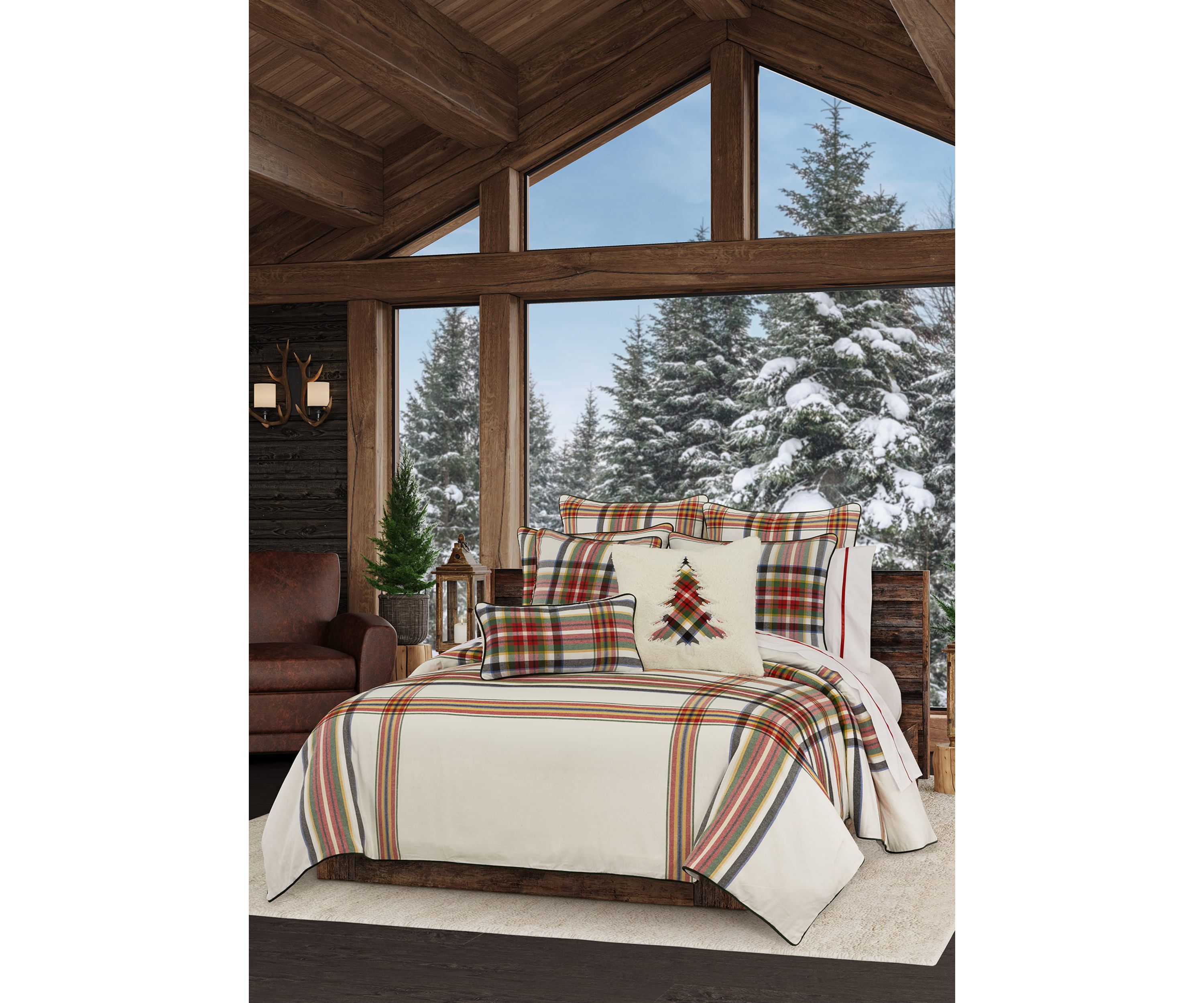 Christopher Plaid 3pc. Duvet Set