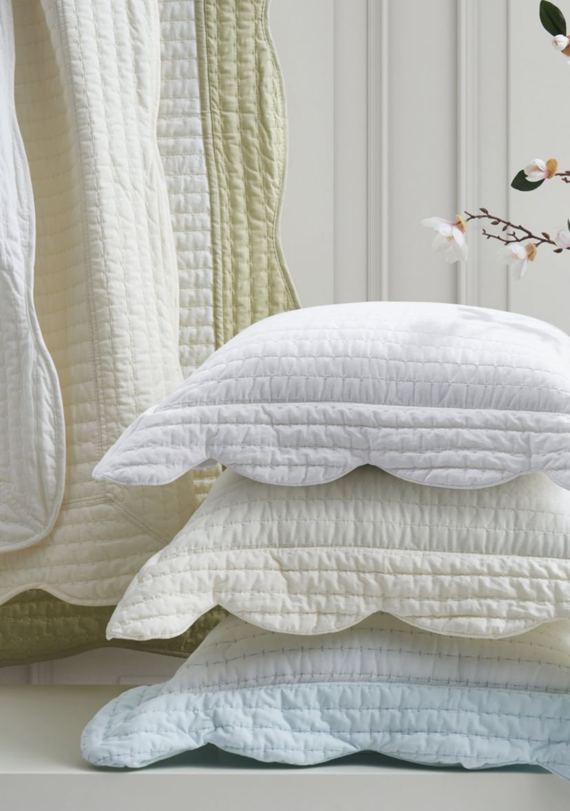 Amherst 20" Square Quilted Decorative Throw Pillow