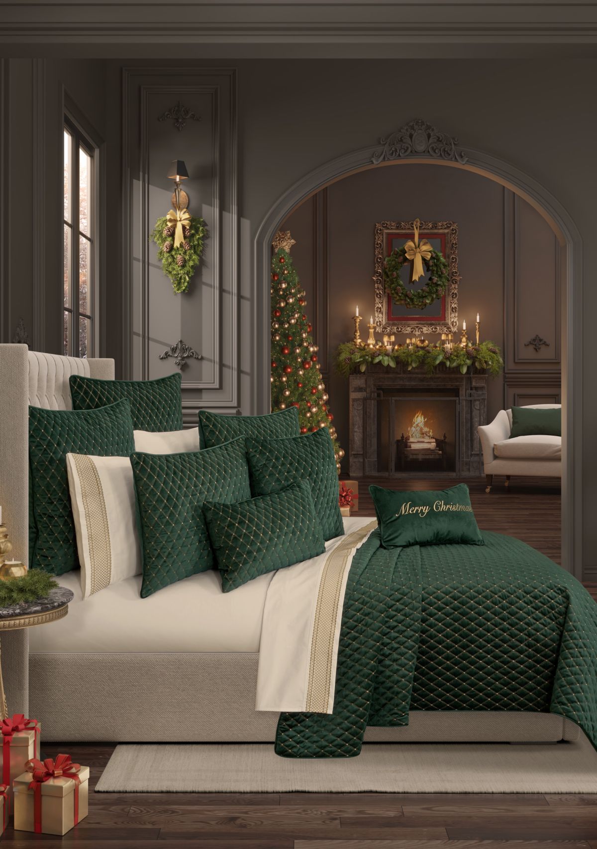 Grandeur 3pc. Quilt Set