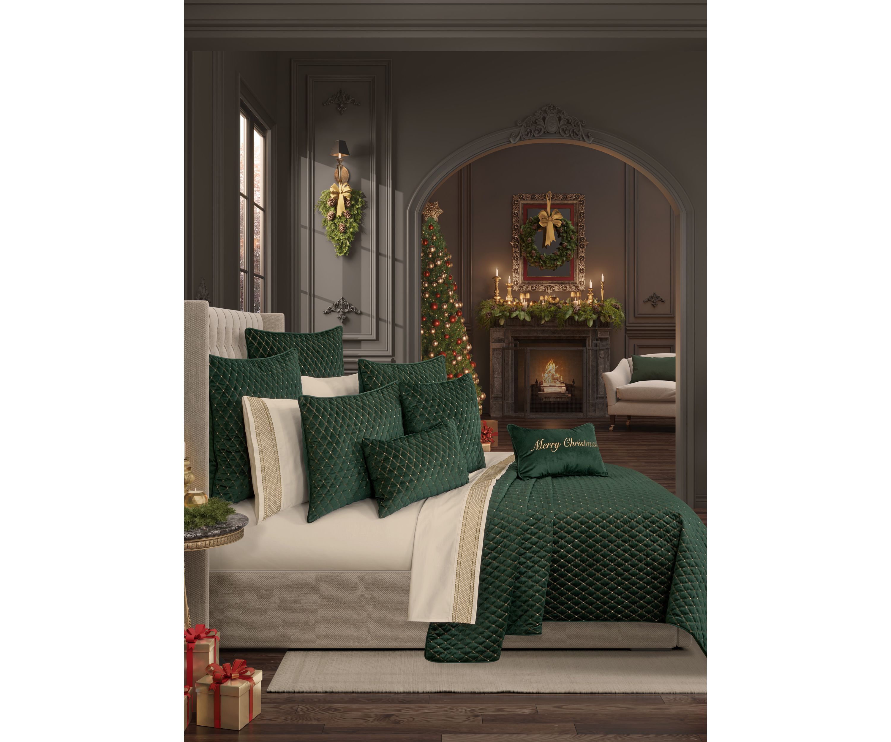 Grandeur 3pc. Quilt Set