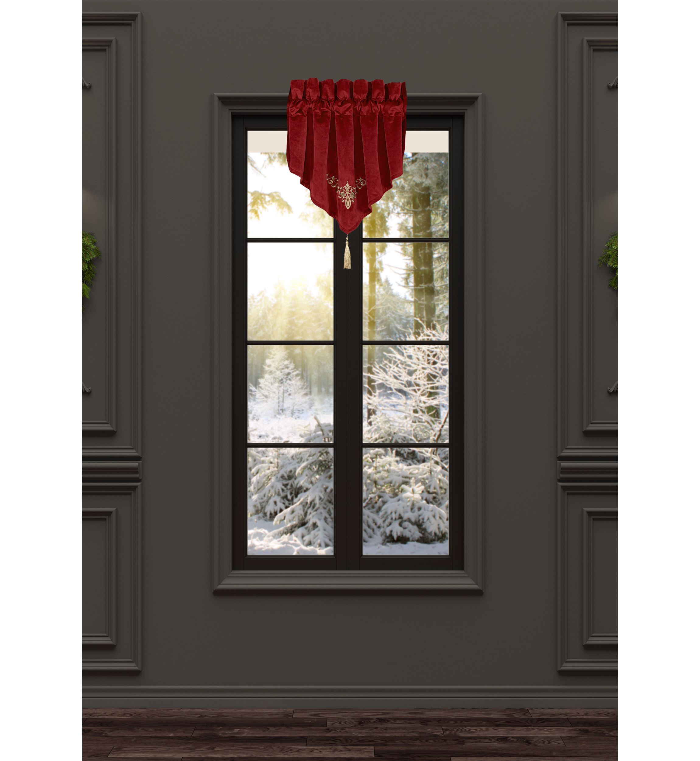 Noelle Window Ascot Valance