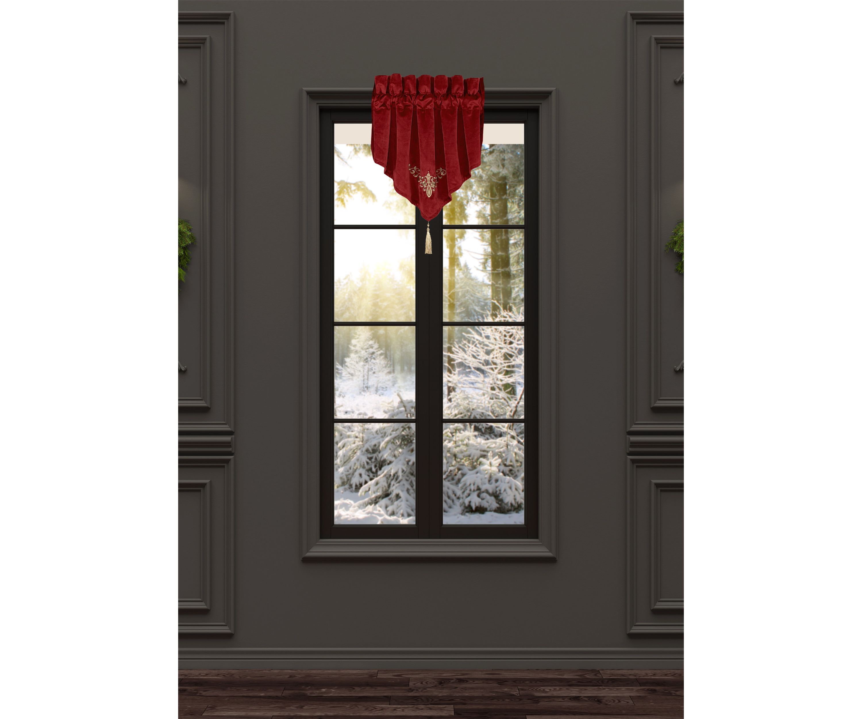 Noelle Window Ascot Valance