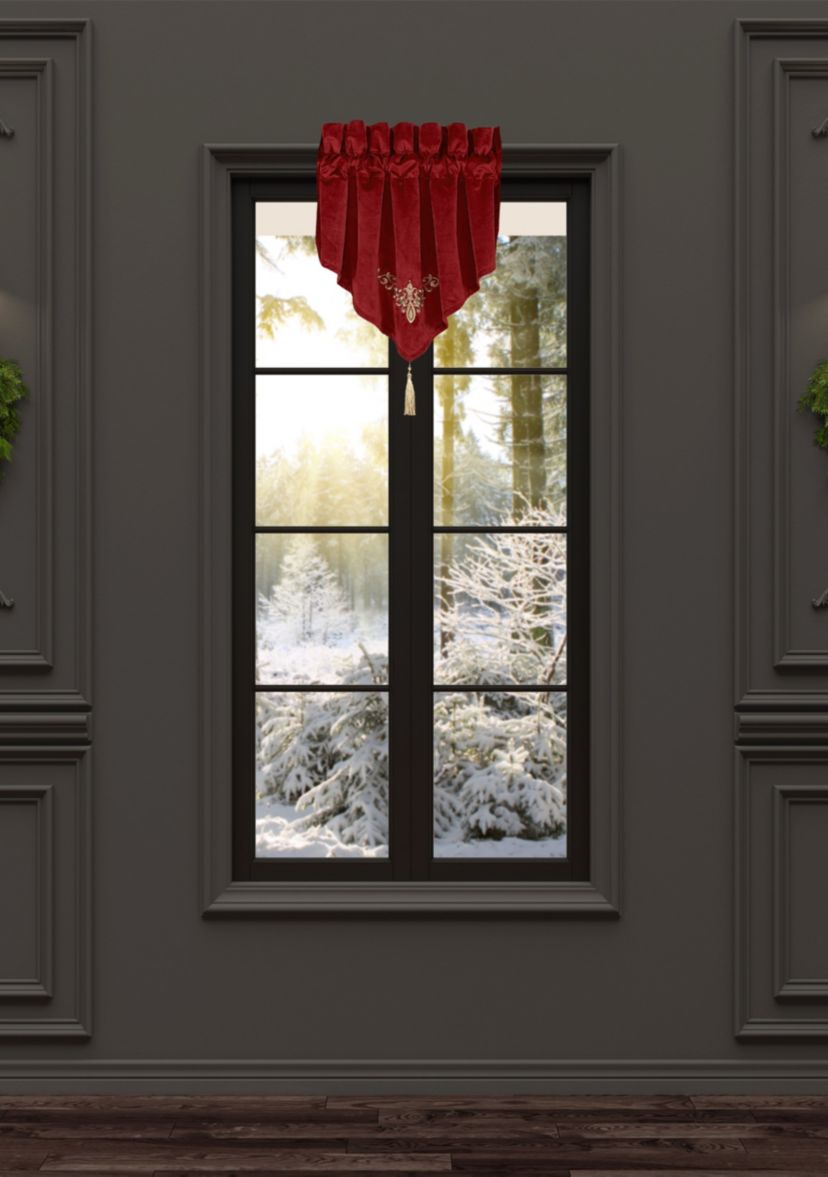 Noelle Window Ascot Valance