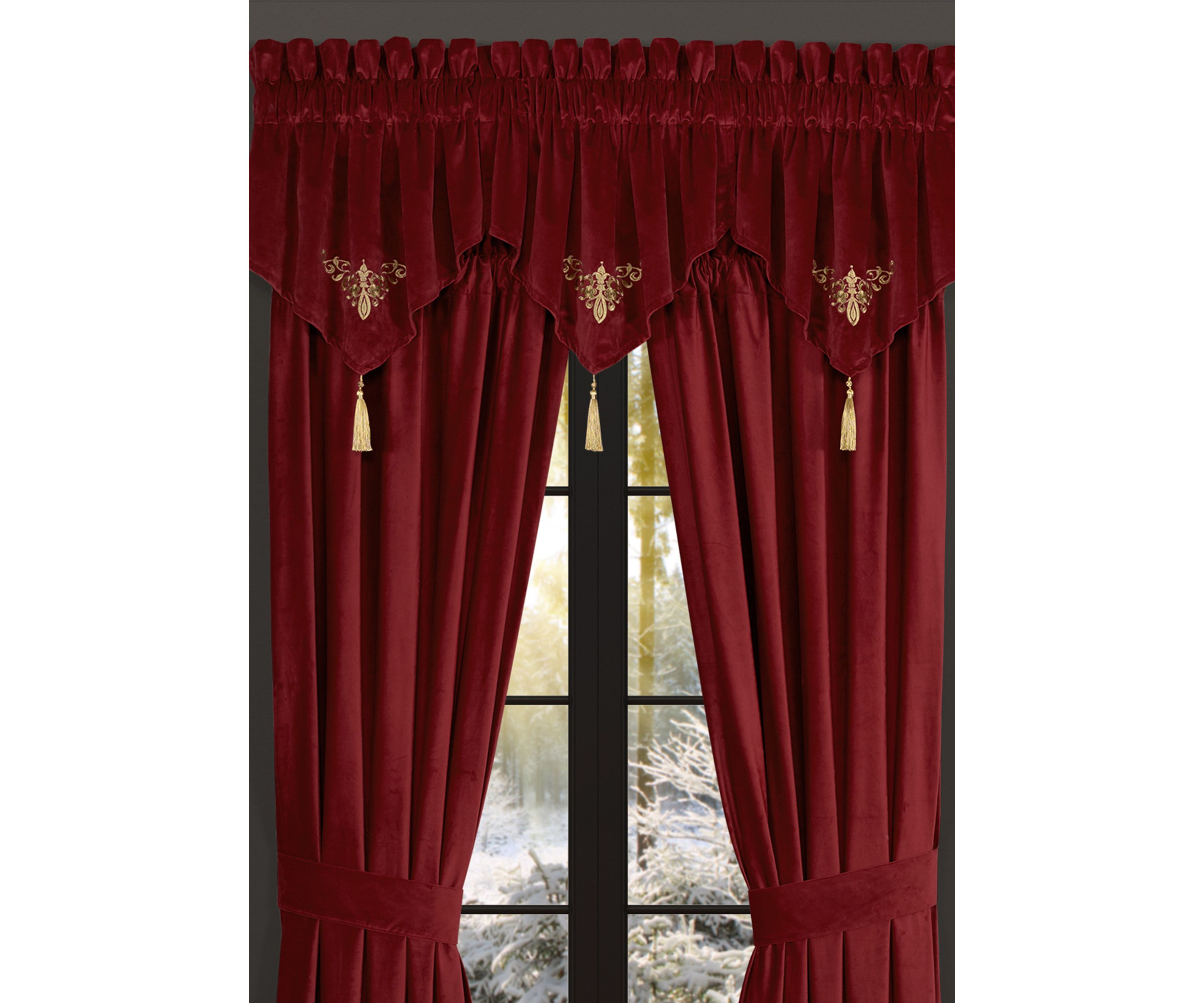 Noelle Window Ascot Valance