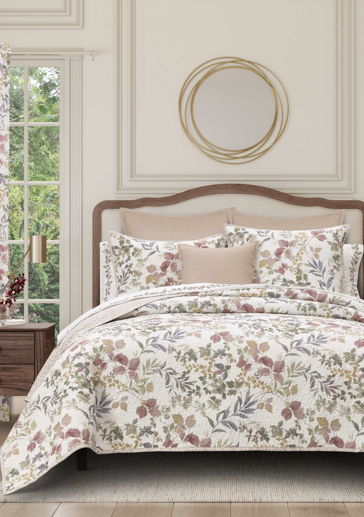 Rosewood 3pc. Quilt Set