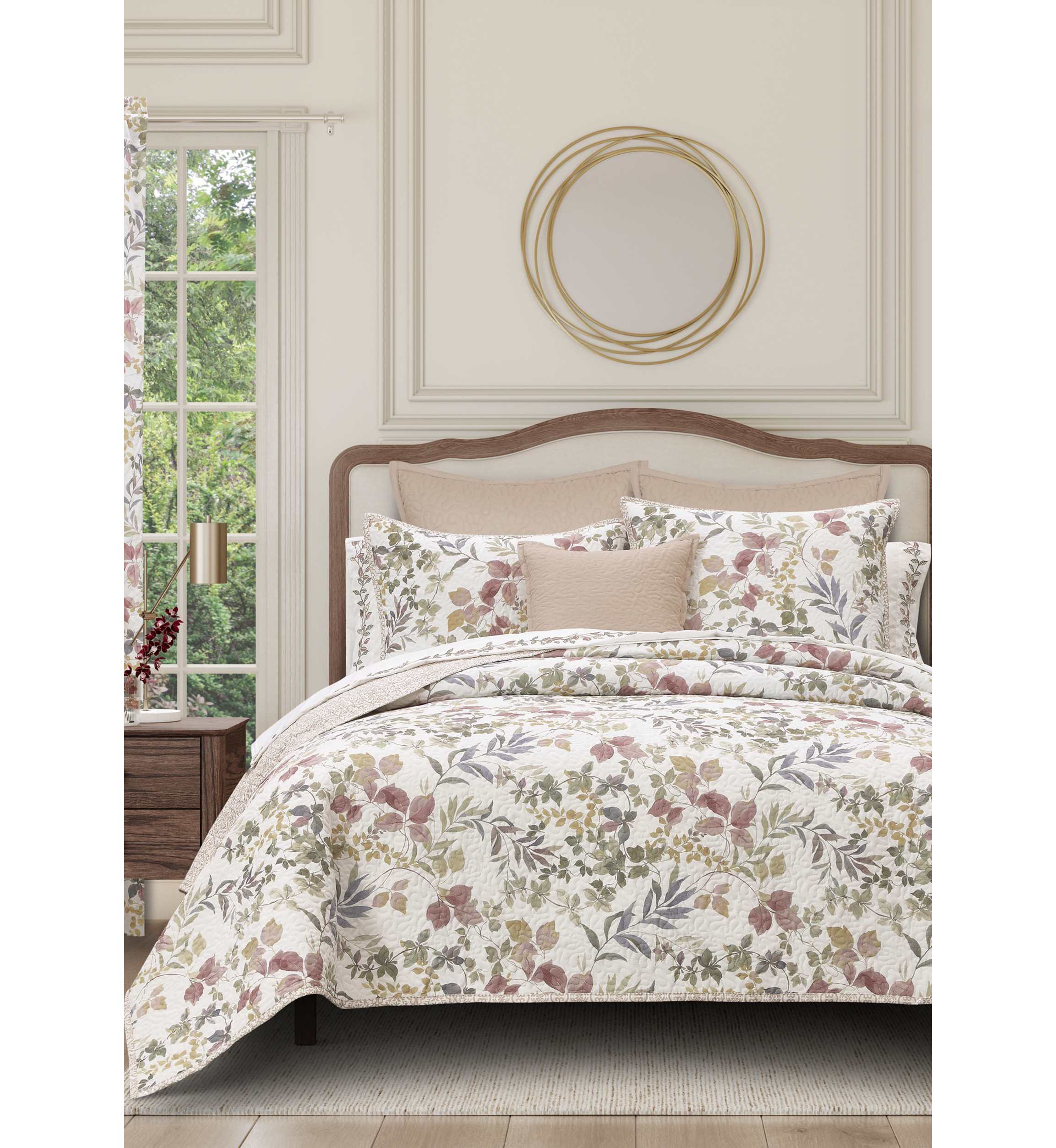 Rosewood 3pc. Quilt Set